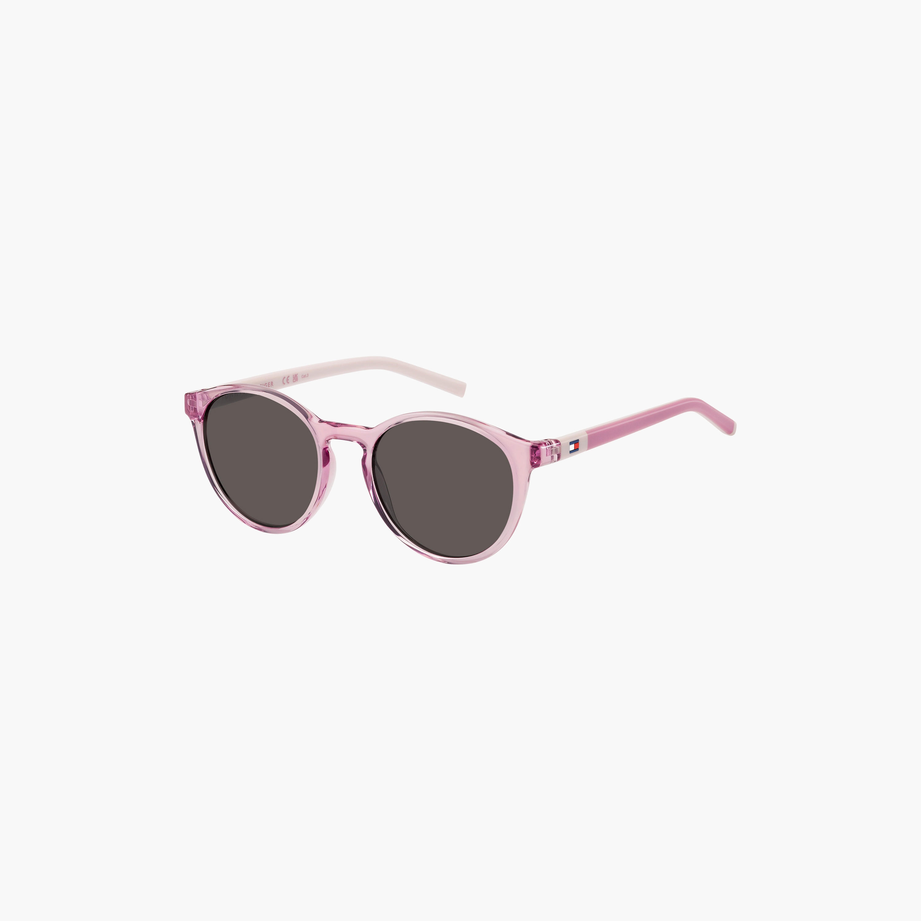 Tommy Hilfiger 47 MM Grey Round Sunglasses | 20714435J47IR-girls-accessories-sunglasses-image-1