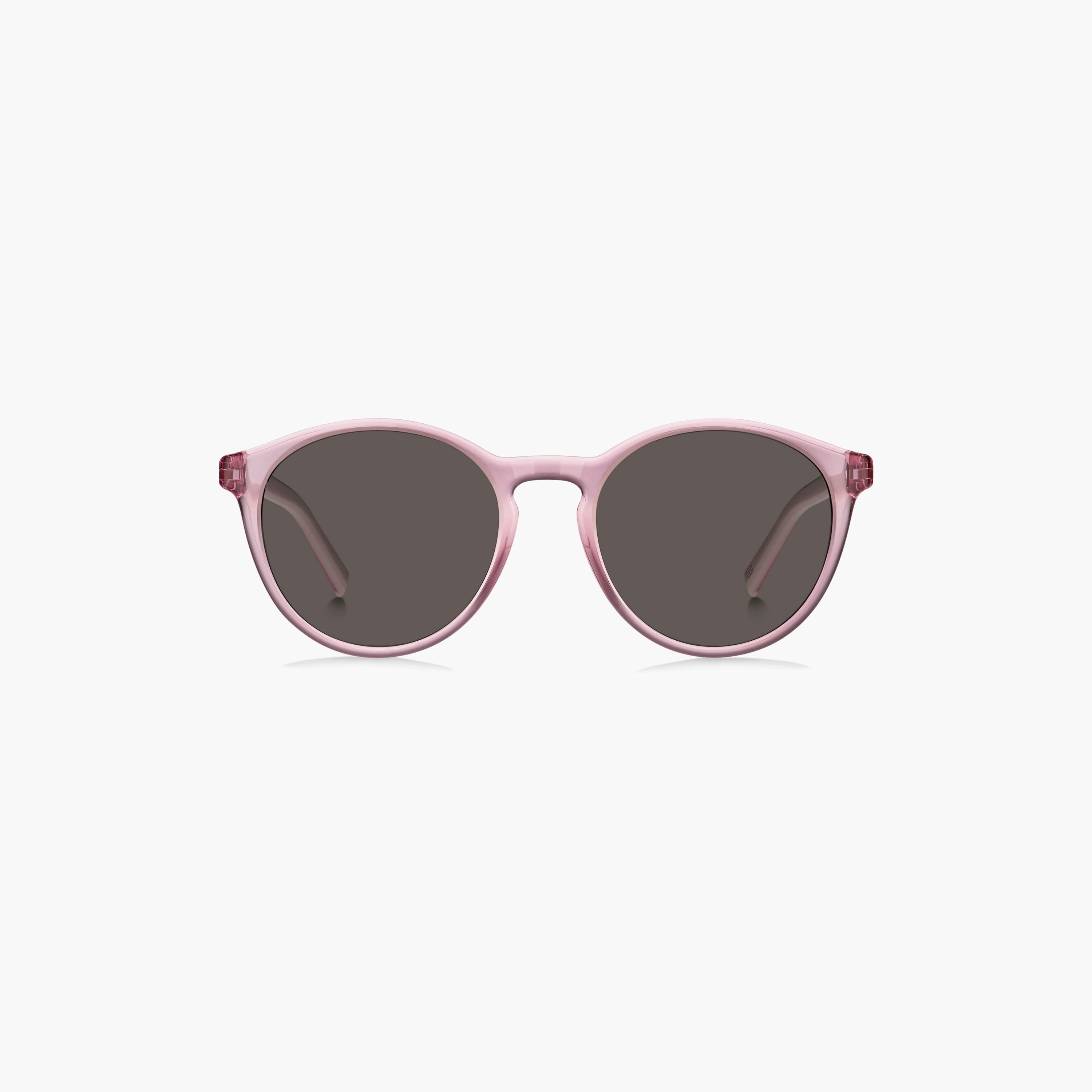 نظارات شمسية مقاس 47 ملم رمادية مستديرة من تومي هيلفيغر | 20714435J47IR-girls-accessories-sunglasses-image-4