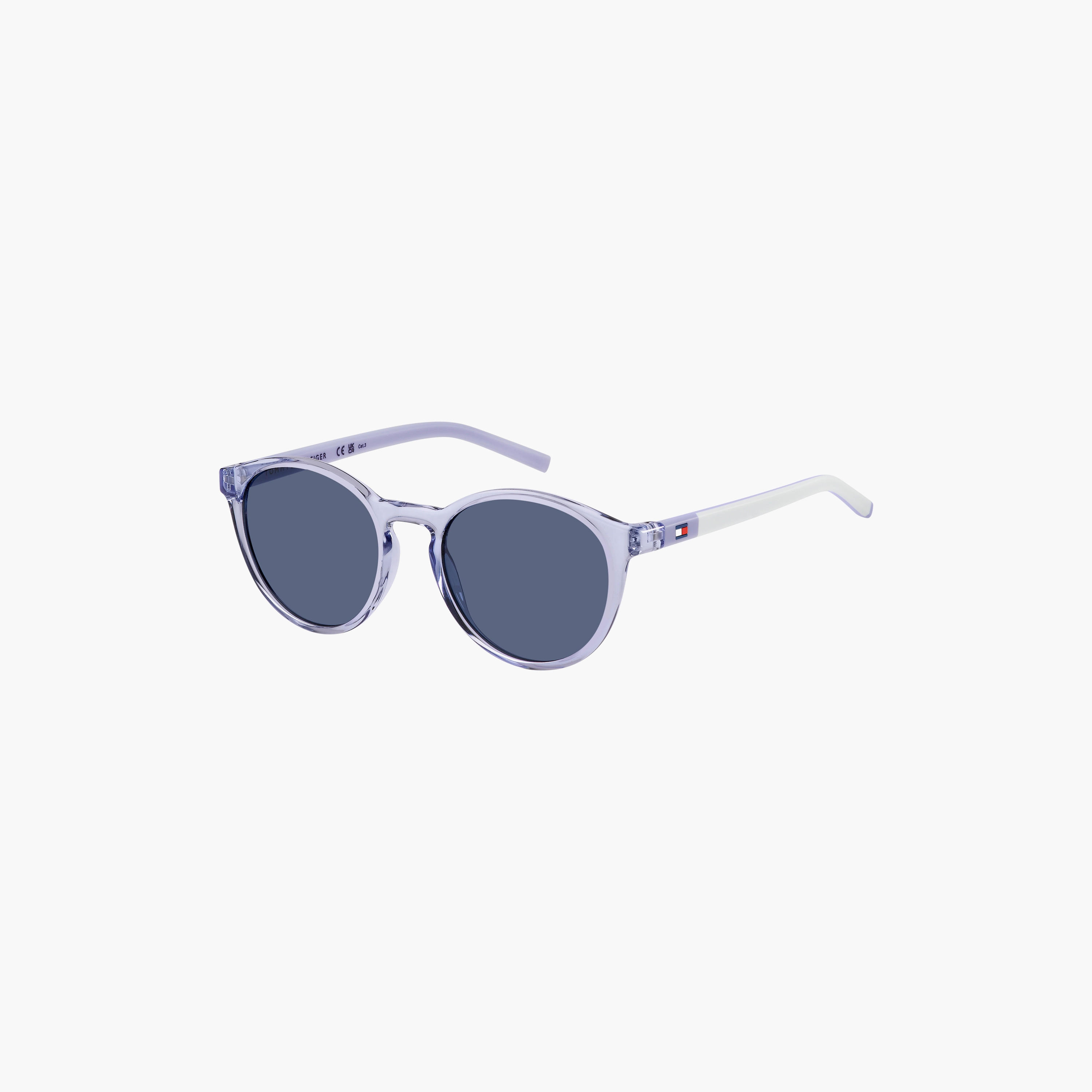 Tommy Hilfiger 47 MM Blue Round Sunglasses | 20714478947KU-girls-accessories-sunglasses-image-1