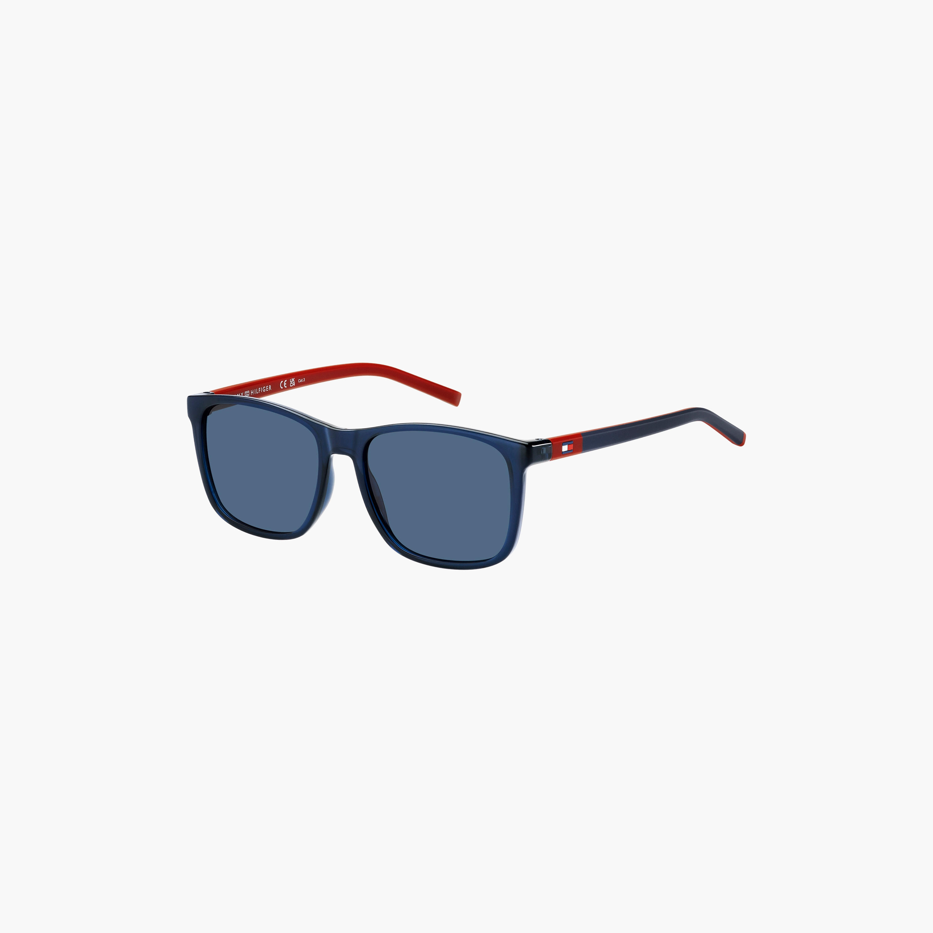 نظارات شمسية مقاس 50 ملم مربعة بلون ازرق من تومي هيلفيغر | 207143PJP50KU-girls-accessories-sunglasses-image-1