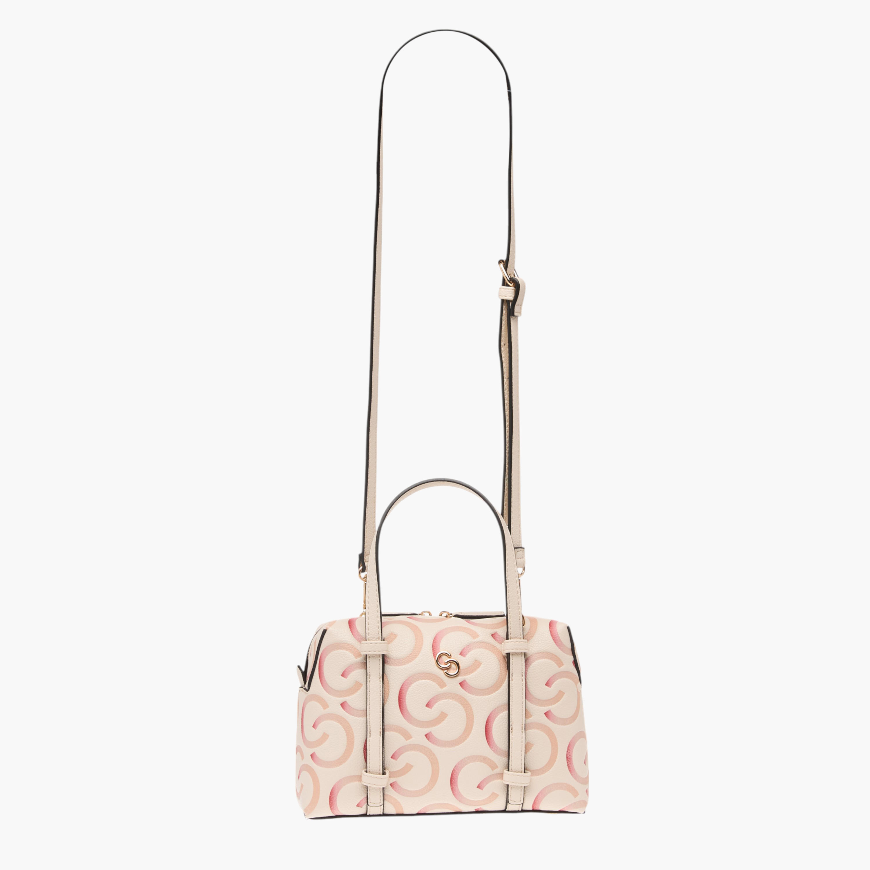 شنطة توتي بمقابض مزدوجة ونقوش مونوجرام من سيليست-women-bagsandwallets-handbags-image-2