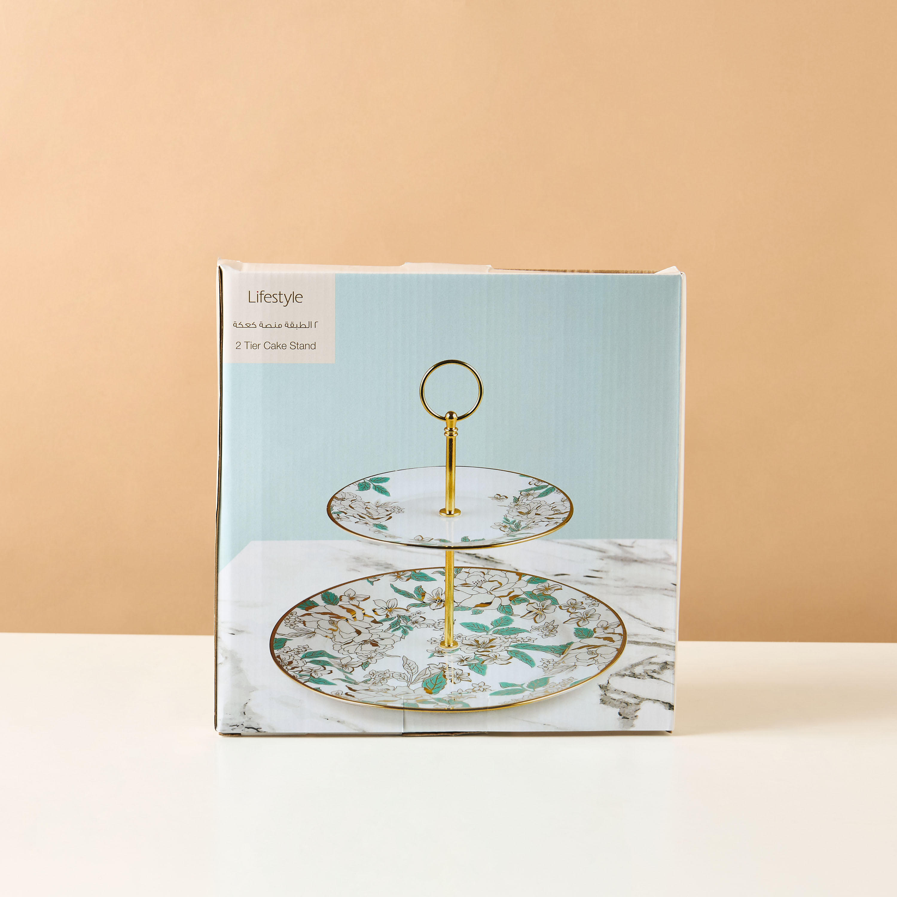 Blue Butterfly Ceramic Cake Stand-household-dining-serveware-cakestands-image-5