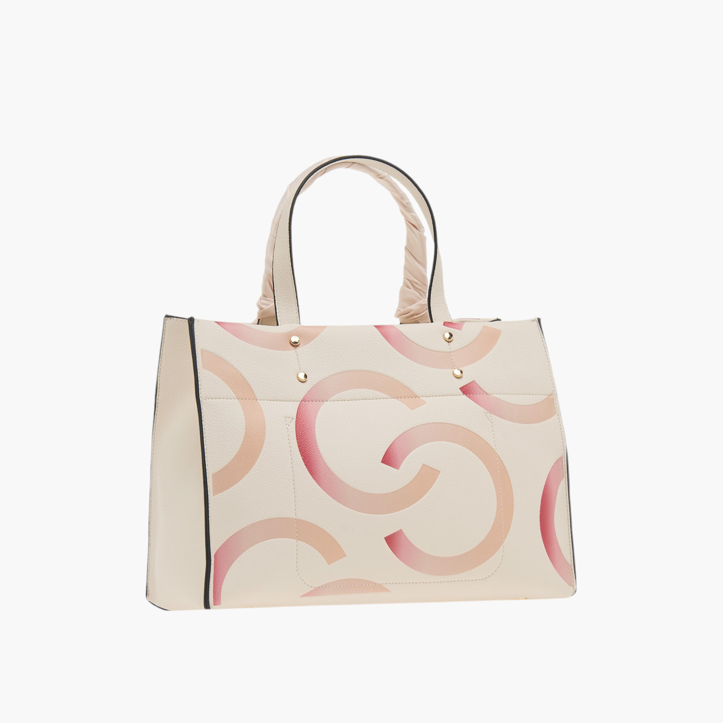 شنطة توتي بحزام قابل للفصل وزر إغلاق كبّاس بتفاصيل مونوجرام من سيليست-women-bagsandwallets-handbags-image-3