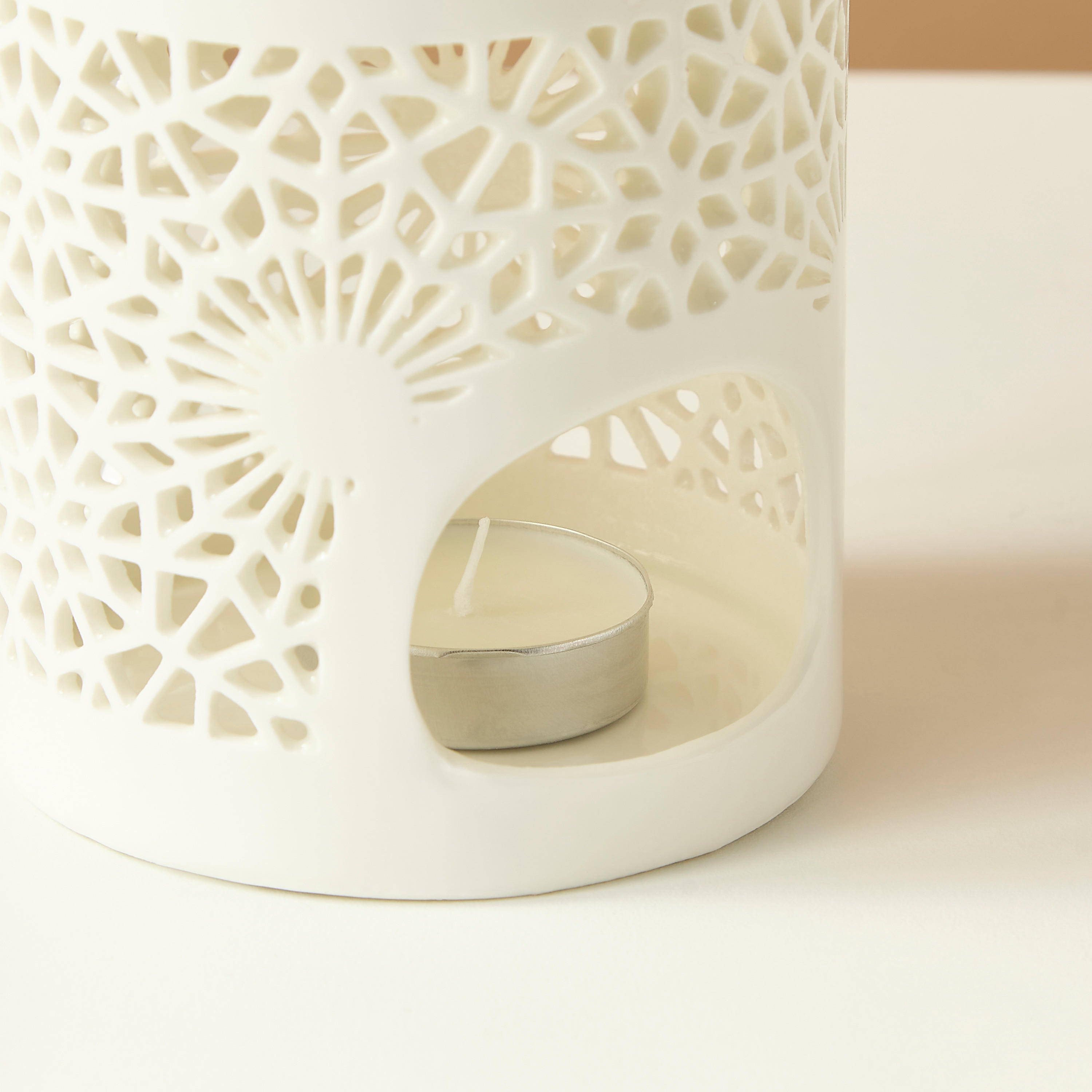 Ceramic Oil Burner with Tealight Candle and Fragrance Oil Gift Set-household-homefragrance-fragrancegiftset-image-7