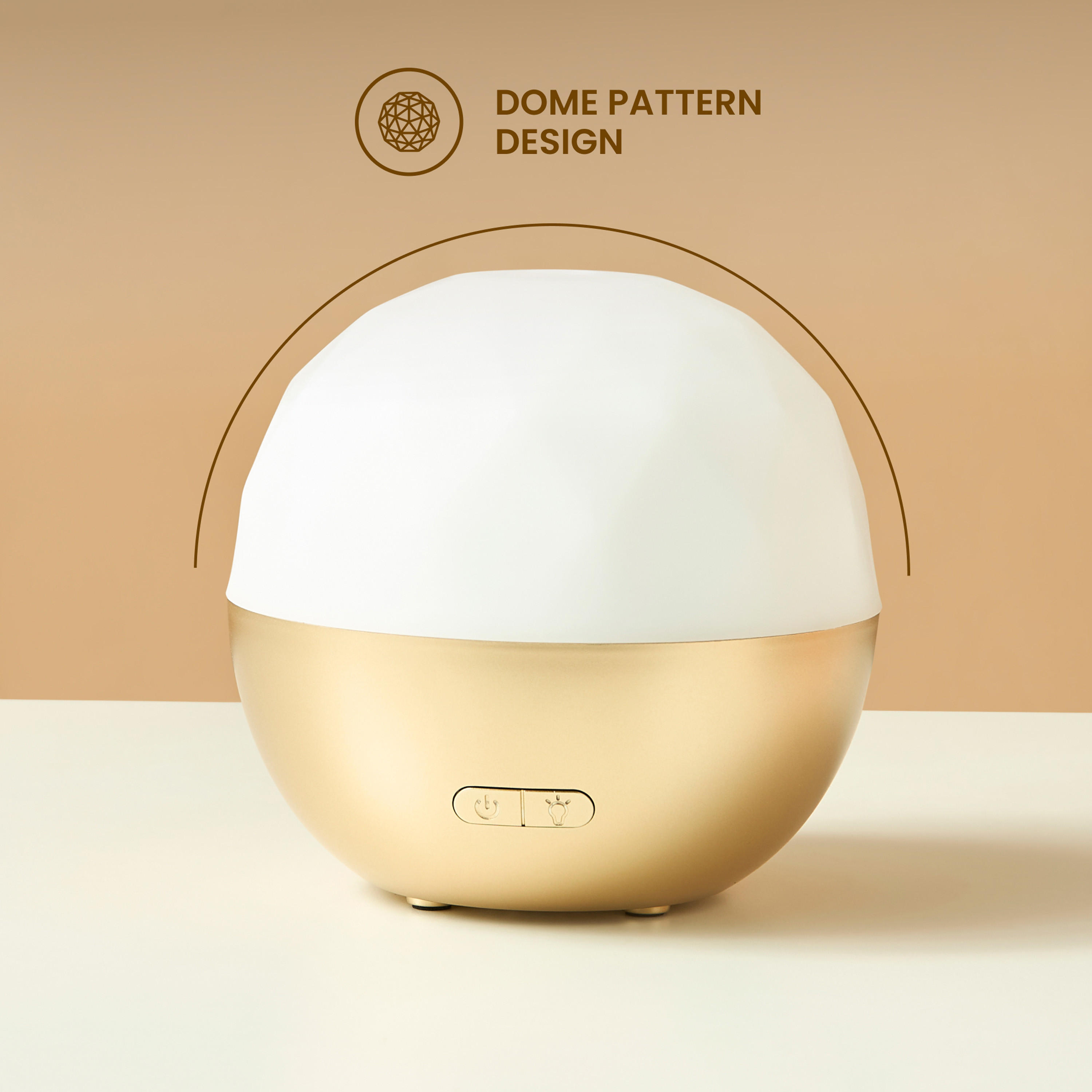 Dual Tone Dome Electric Aroma Diffuser - 300 ml-household-homefragrance-airrevitalisersandhumidifiers-image-3