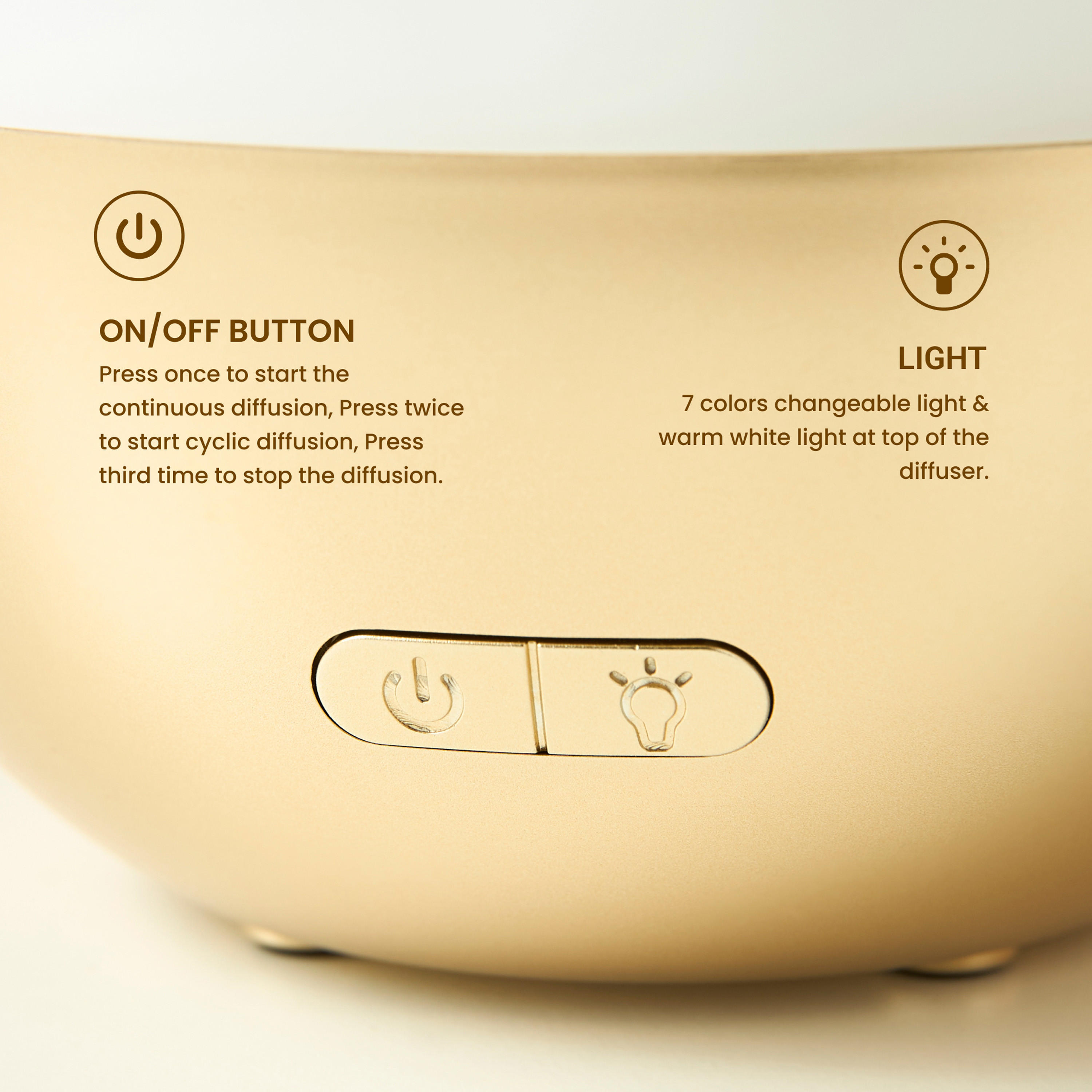 موزّع عطور كهربائي ثنائي اللون على شكل قبة - 300 مل-household-homefragrance-airrevitalisersandhumidifiers-image-4