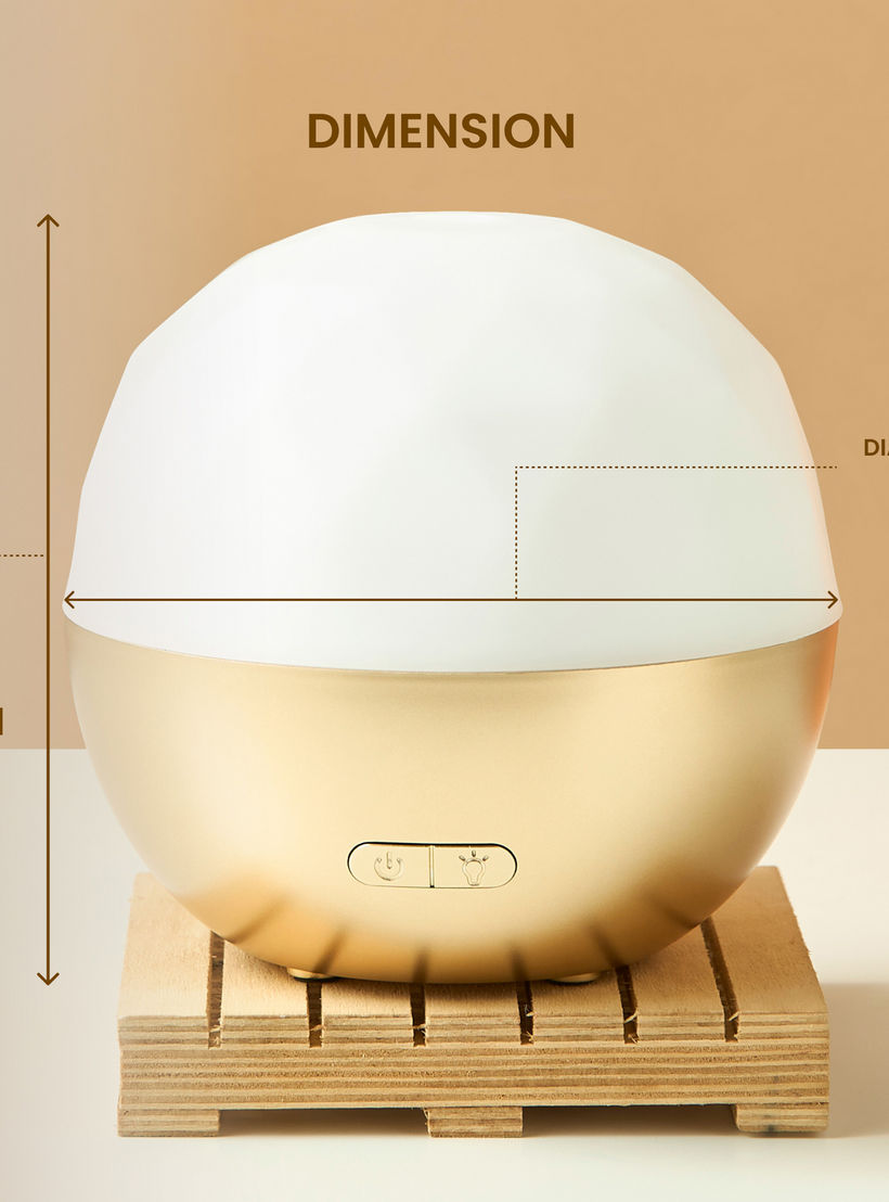 موزّع عطور كهربائي ثنائي اللون على شكل قبة - 300 مل-household-homefragrance-airrevitalisersandhumidifiers-image-5