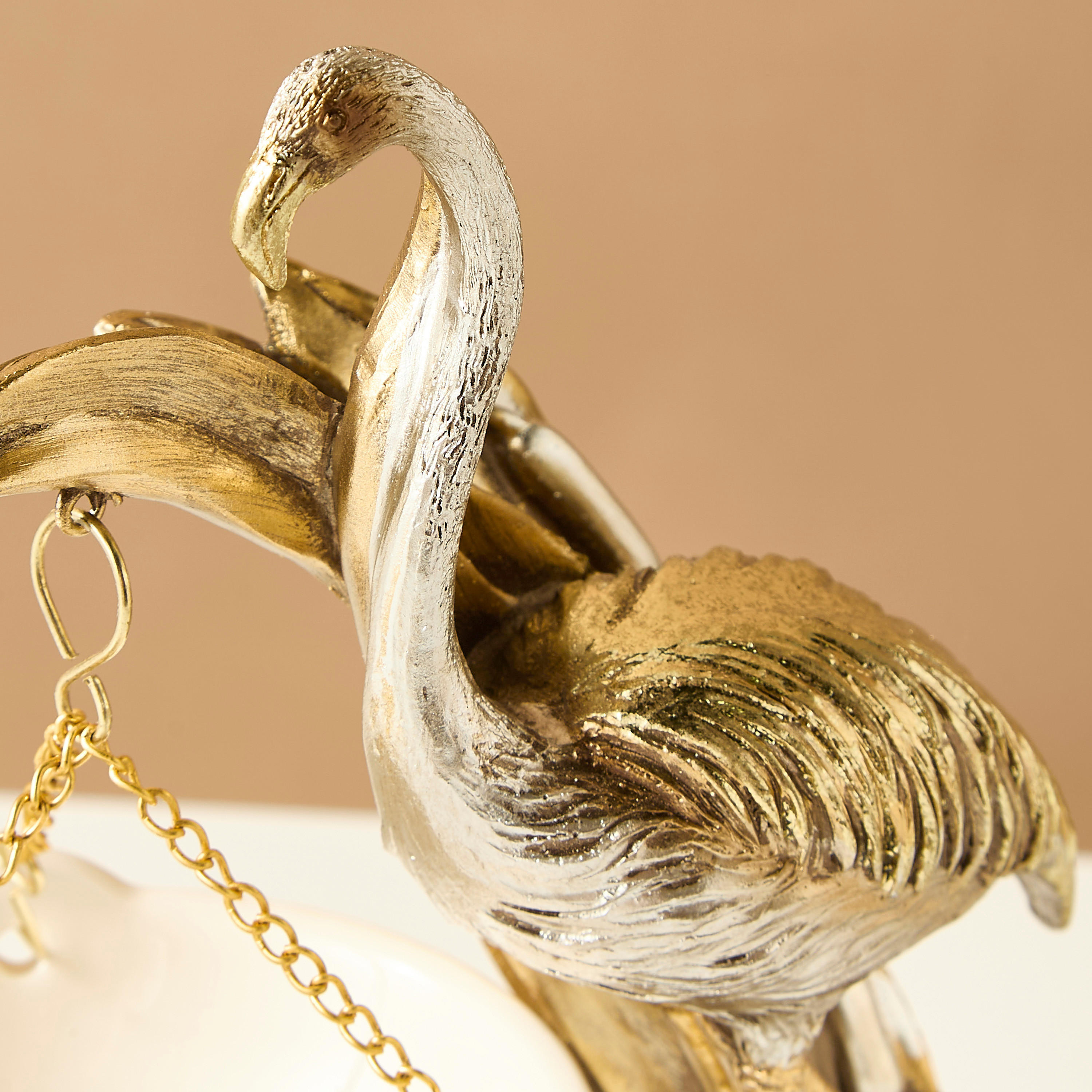 Crane Accent Ceramic Oil Burner - 15x8x20 cm-household-homefragrance-burners-image-6