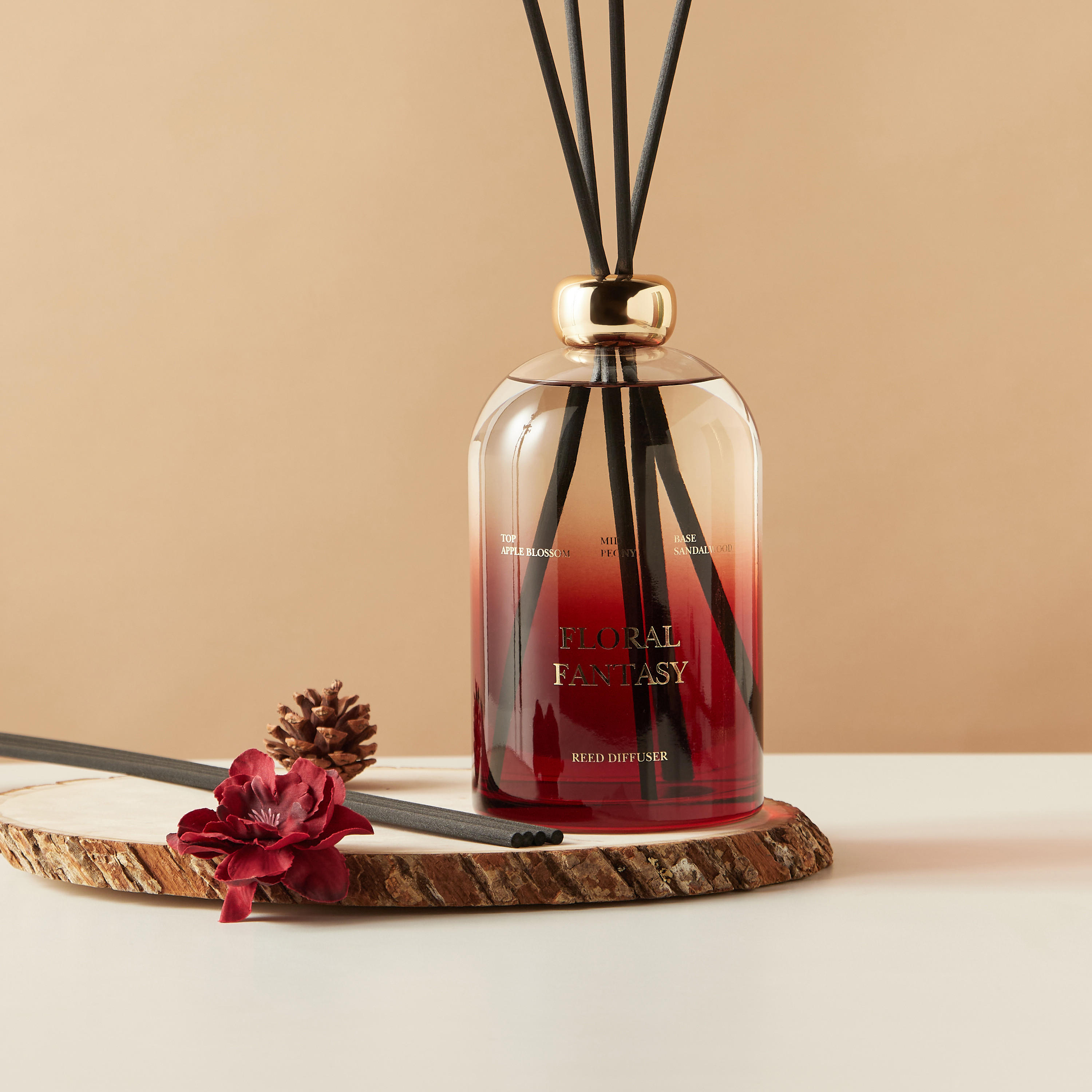 Scent'd Jasmine Desire Reed Diffuser - 1000 ml-household-homefragrance-reeddiffusers-image-1
