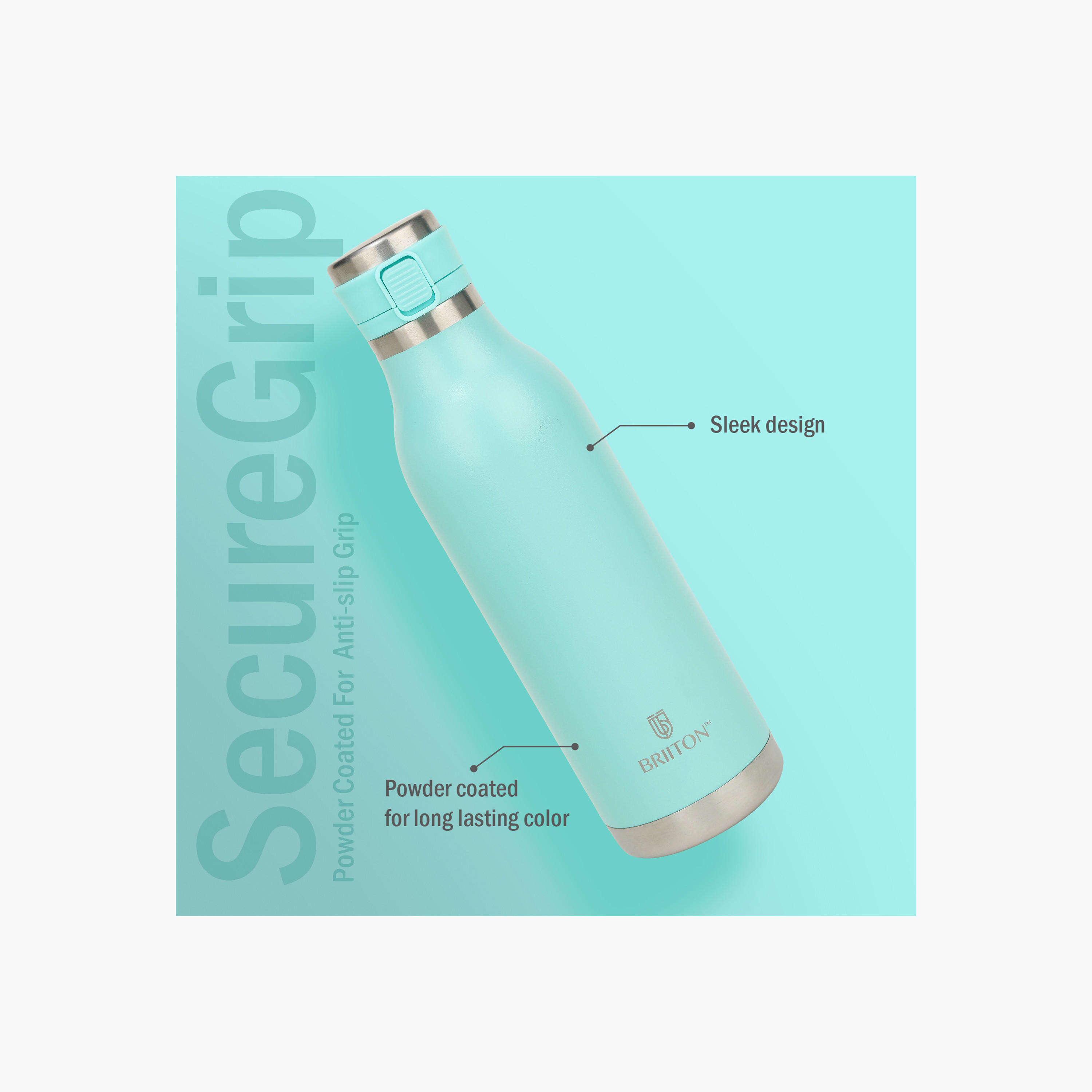 Briiton Logo Print Insulated Stainless Steel Water Bottle - 750 ml-household-dining-drinkserveware-bottles-image-2