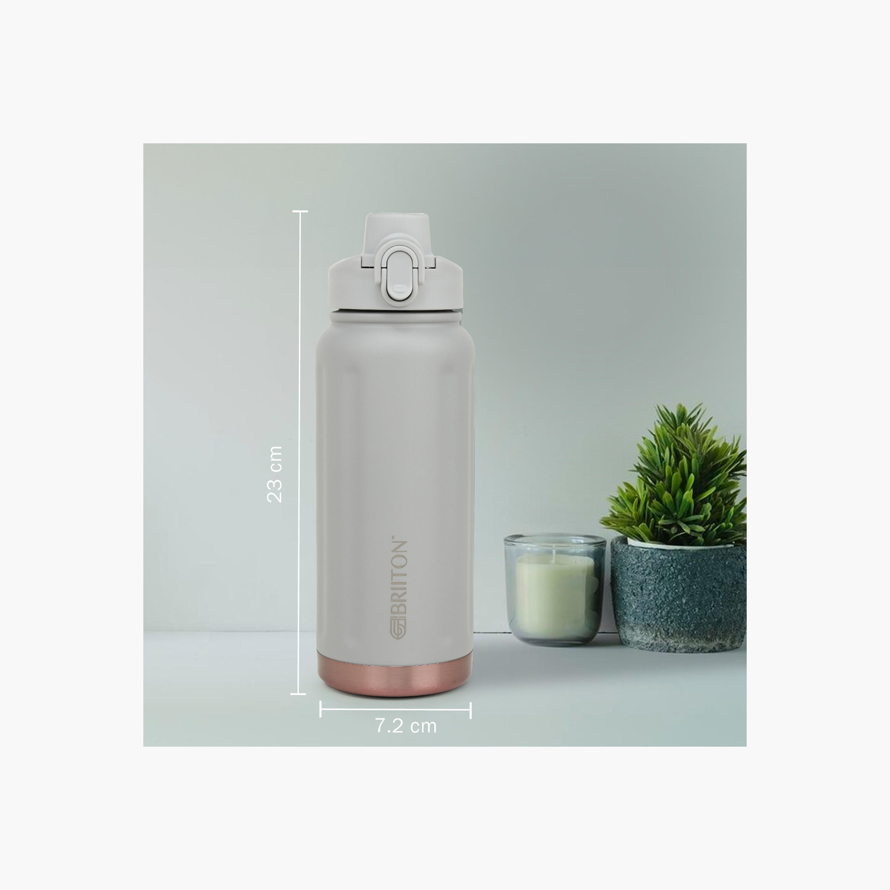 Briiton Logo Print Insulated Stainless Steel Water Bottle - 750 ml-household-dining-drinkserveware-bottles-image-3