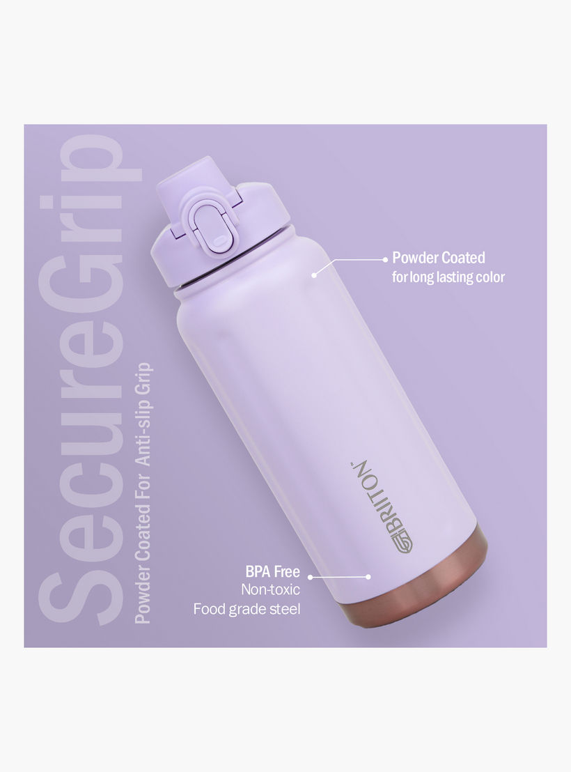 Briiton Logo Print Insulated Stainless Steel Water Bottle - 750 ml-household-dining-drinkserveware-bottles-image-2
