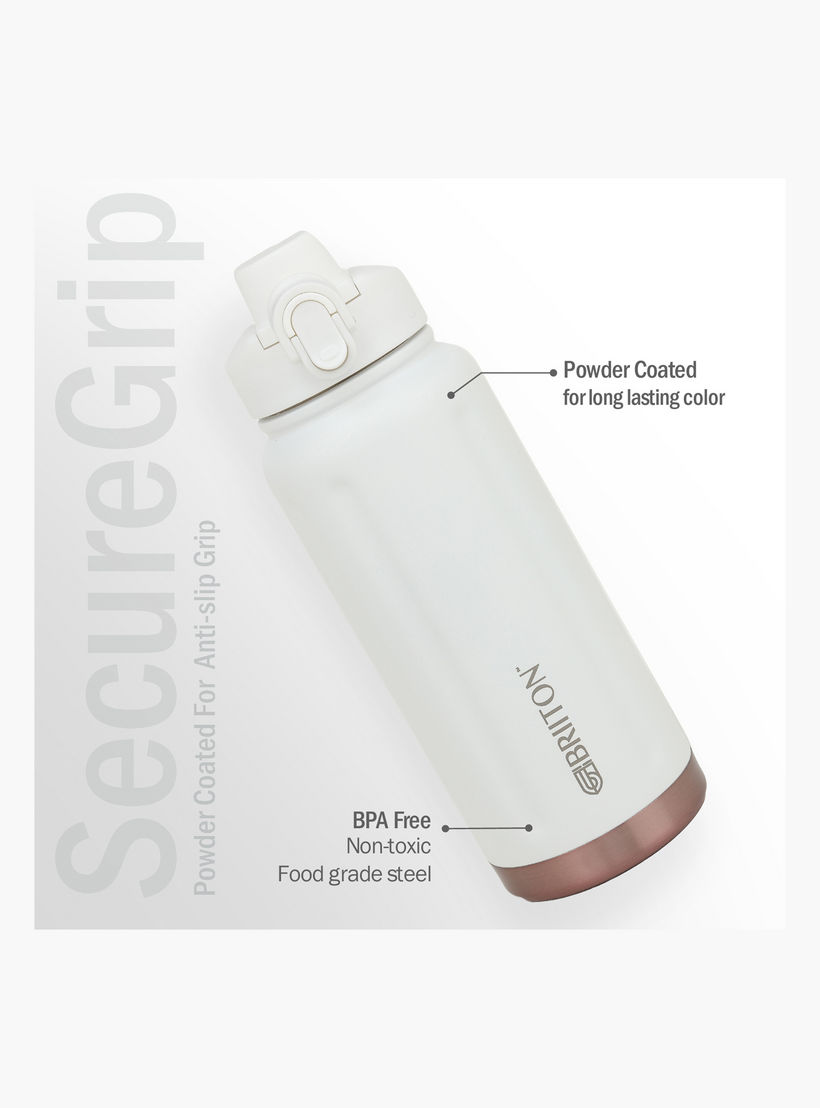 Briiton Logo Print Insulated Stainless Steel Water Bottle - 750 ml-household-dining-drinkserveware-bottles-image-2