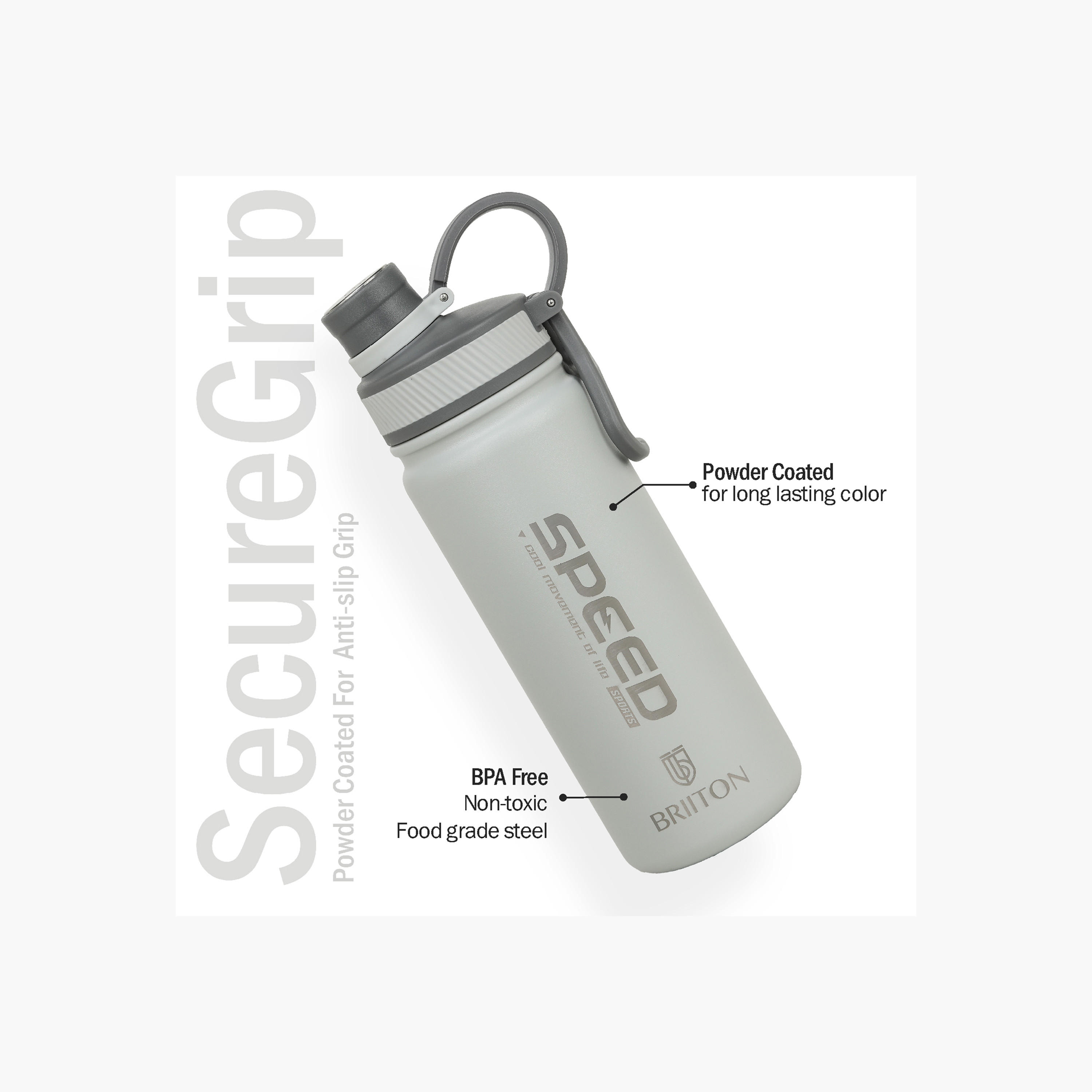 قارورة مياه ستانلس ستيل عازلة بطبعات من بريتون - 750 مل-household-dining-drinkserveware-bottles-image-2