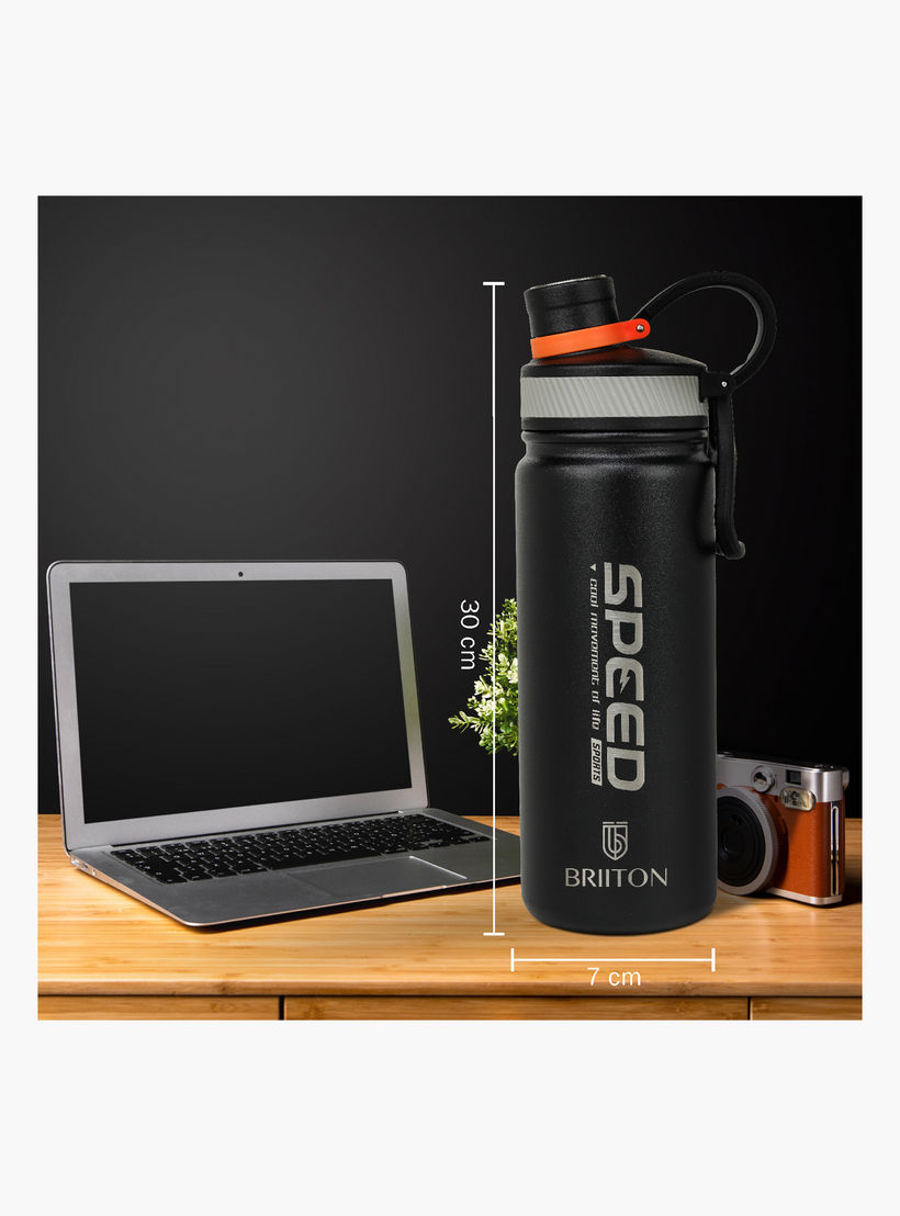 Briiton Printed Insulated Stainless Steel Water Bottle - 750 ml-household-dining-drinkserveware-bottles-image-3
