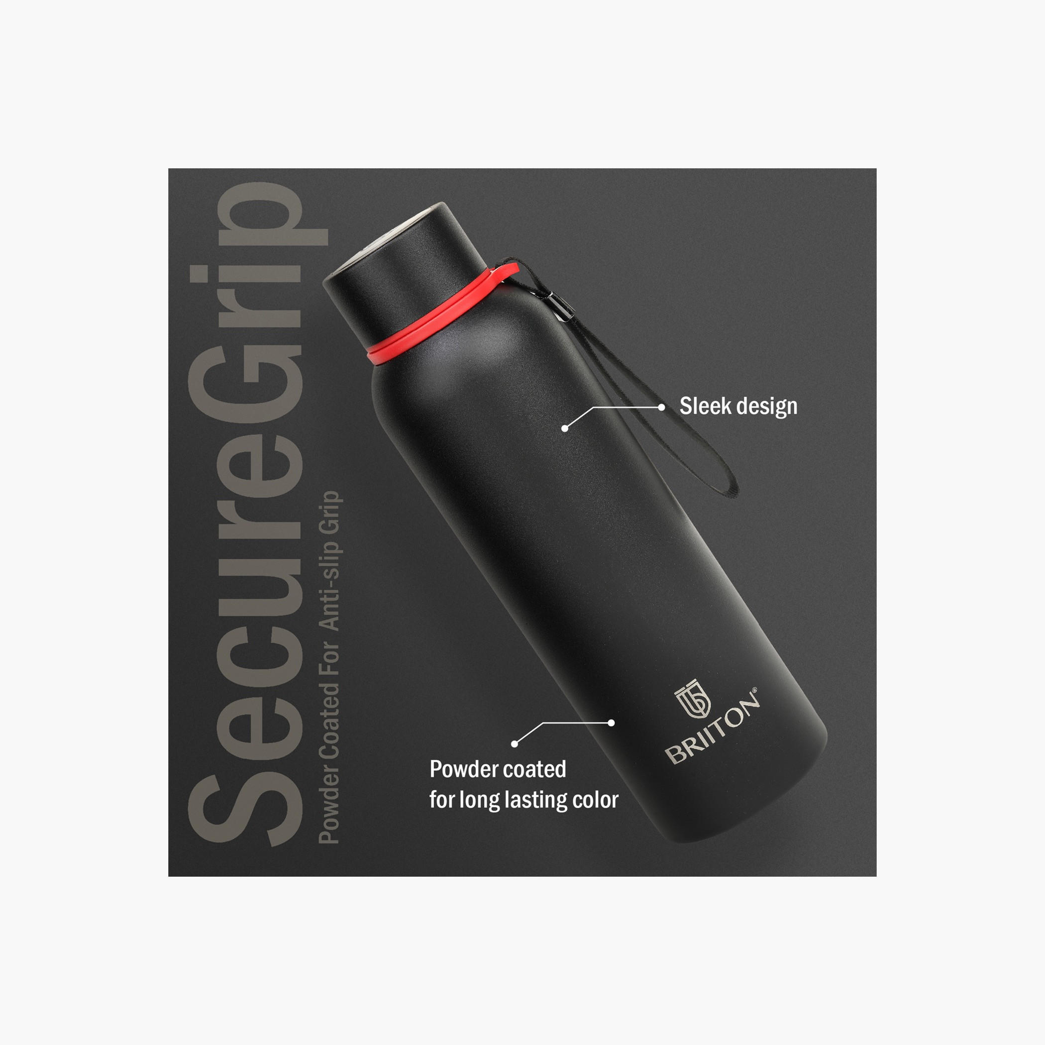 قارورة مياه ستانلس ستيل عازلة بطبعات شعار من بريتون - 750 مل-household-dining-drinkserveware-bottles-image-2