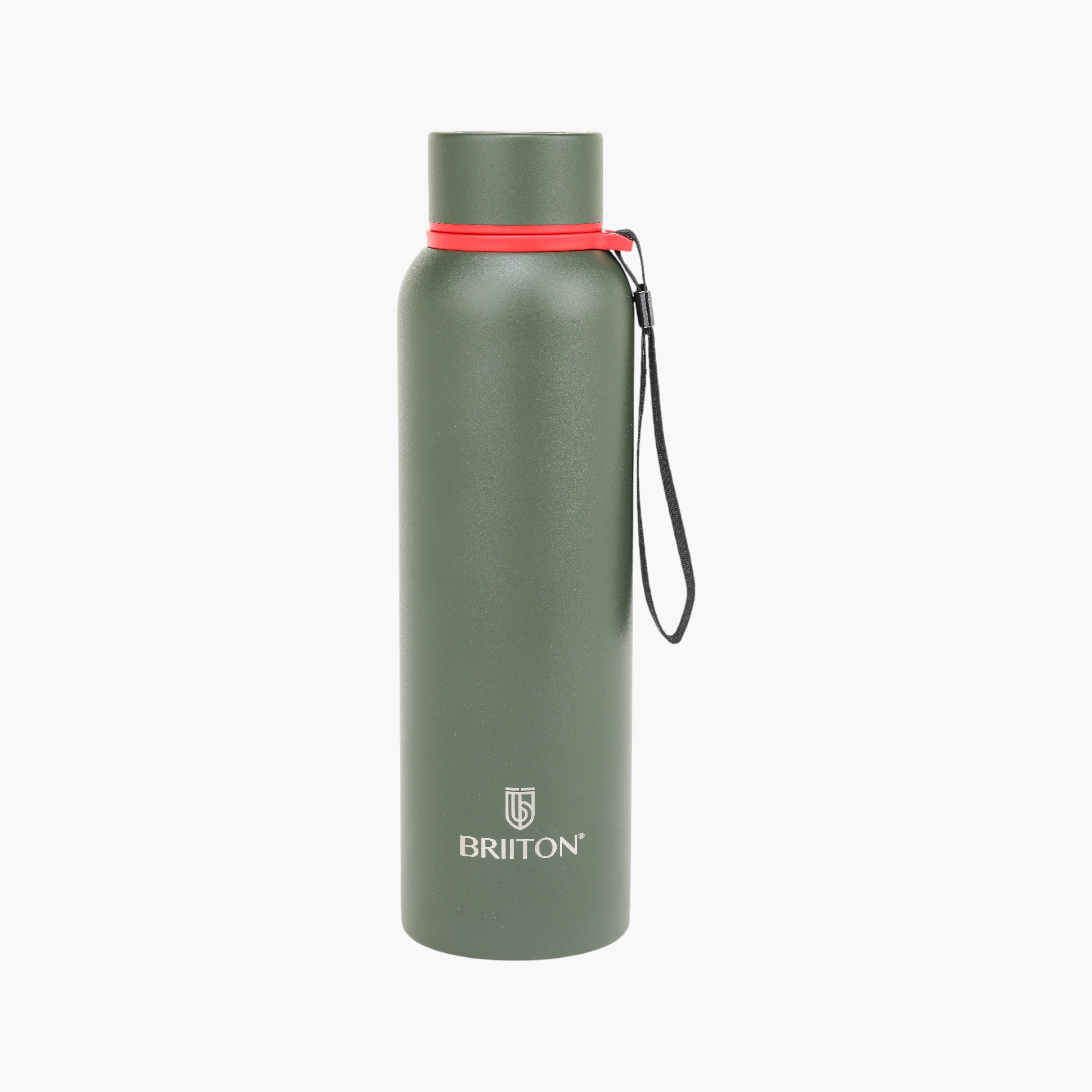 قارورة ماء ستانلس ستيل عازلة للحرارة بطبعات شعار من بريتون - 750 مل-household-dining-drinkserveware-bottles-image-1