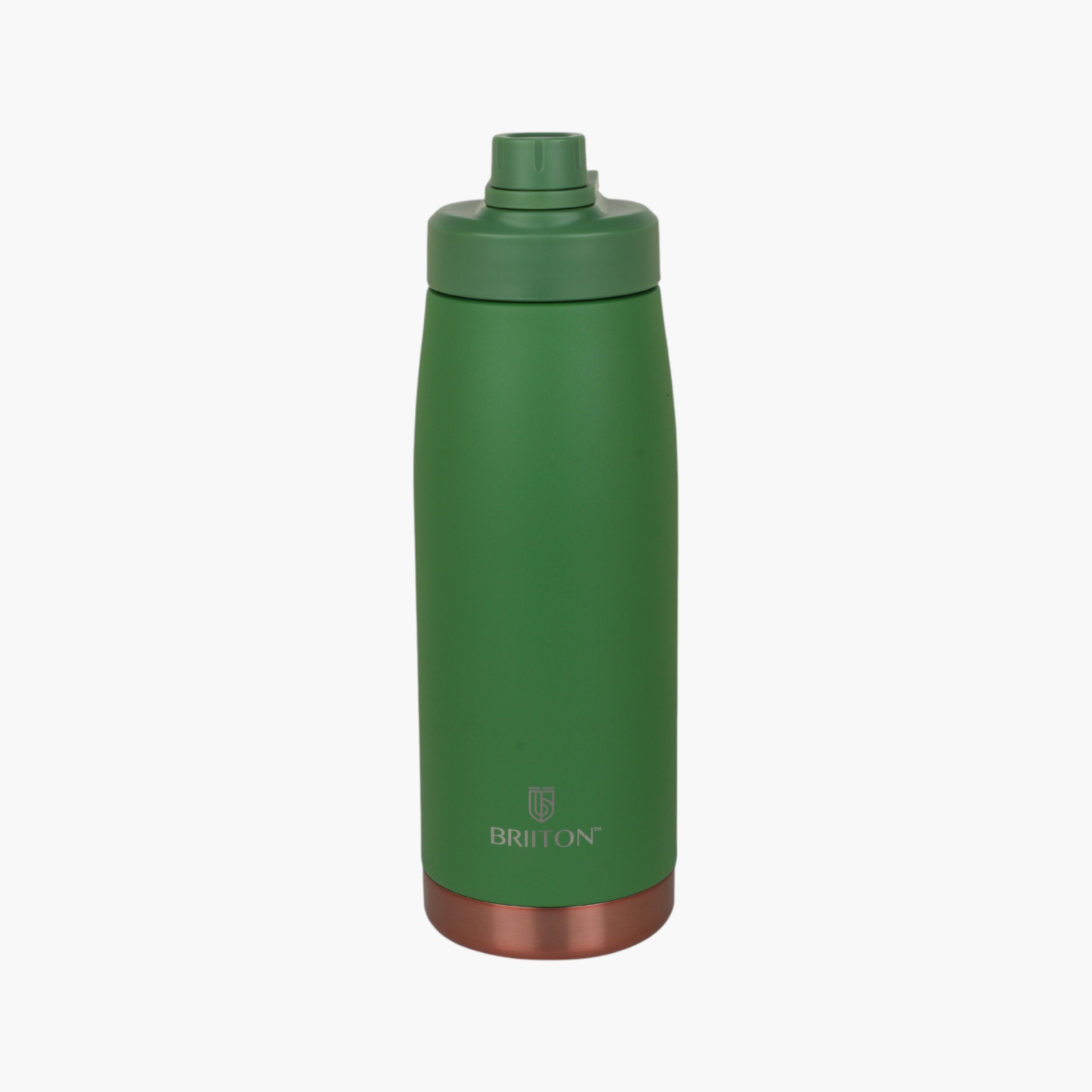 Briiton Logo Print Insulated Stainless Steel Water Bottle - 1 L-household-dining-drinkserveware-bottles-image-1