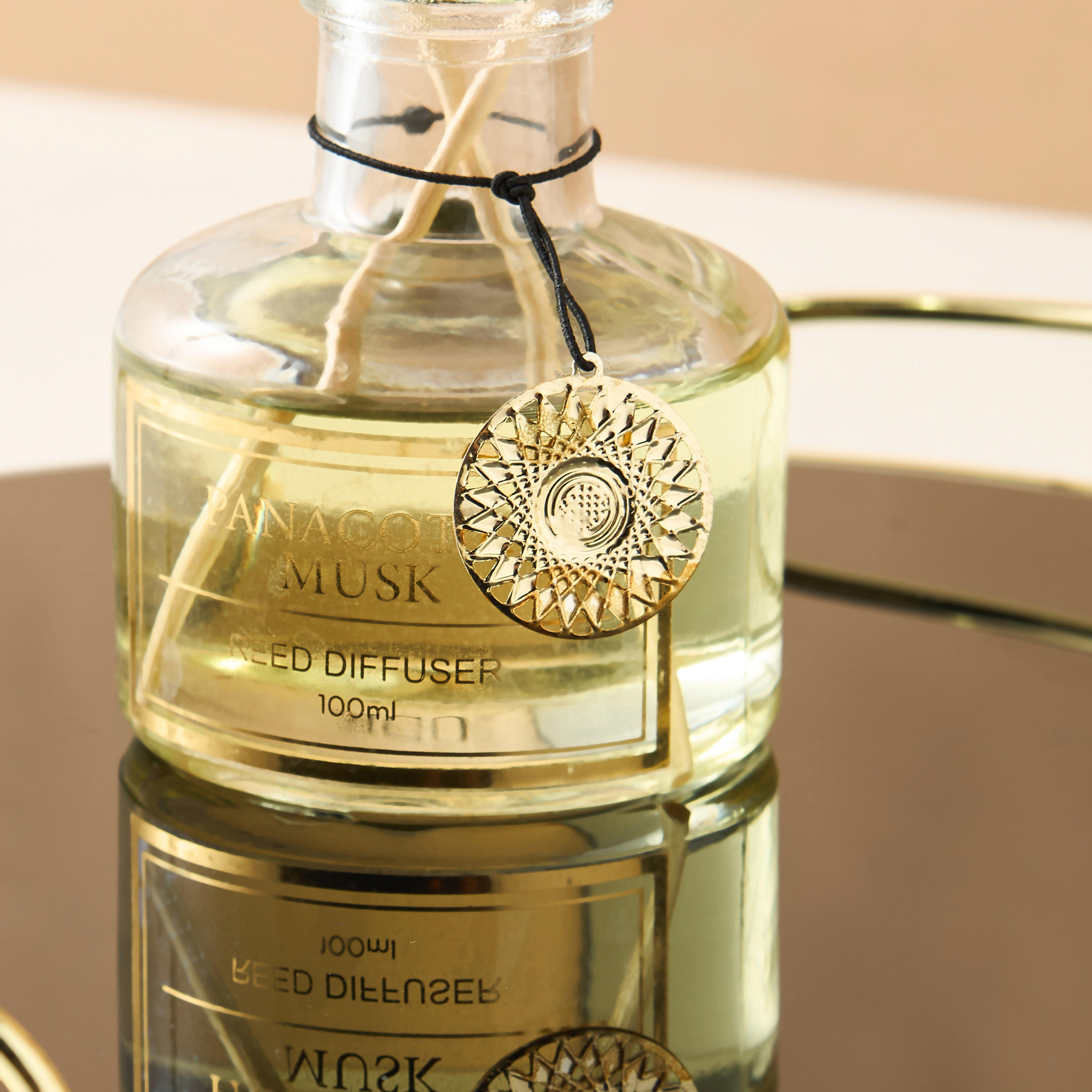 موزع عطور بأعواد باناكوتا مسك  من سينت. د - 100 مل-household-homefragrance-reeddiffusers-image-2