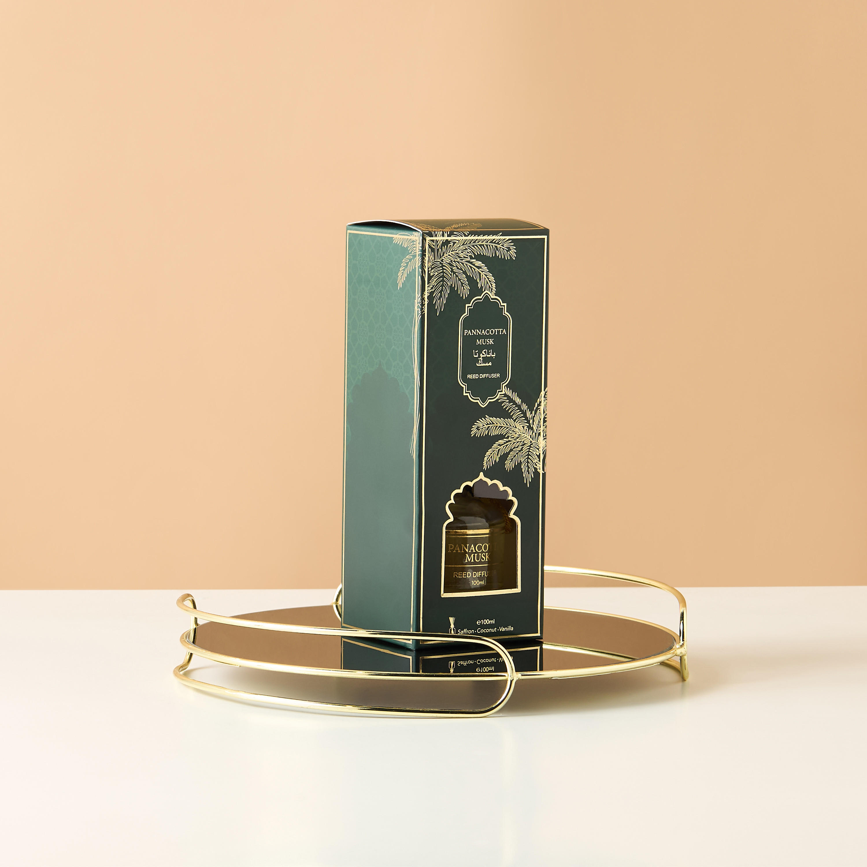 موزع عطور بأعواد باناكوتا مسك  من سينت. د - 100 مل-household-homefragrance-reeddiffusers-image-3