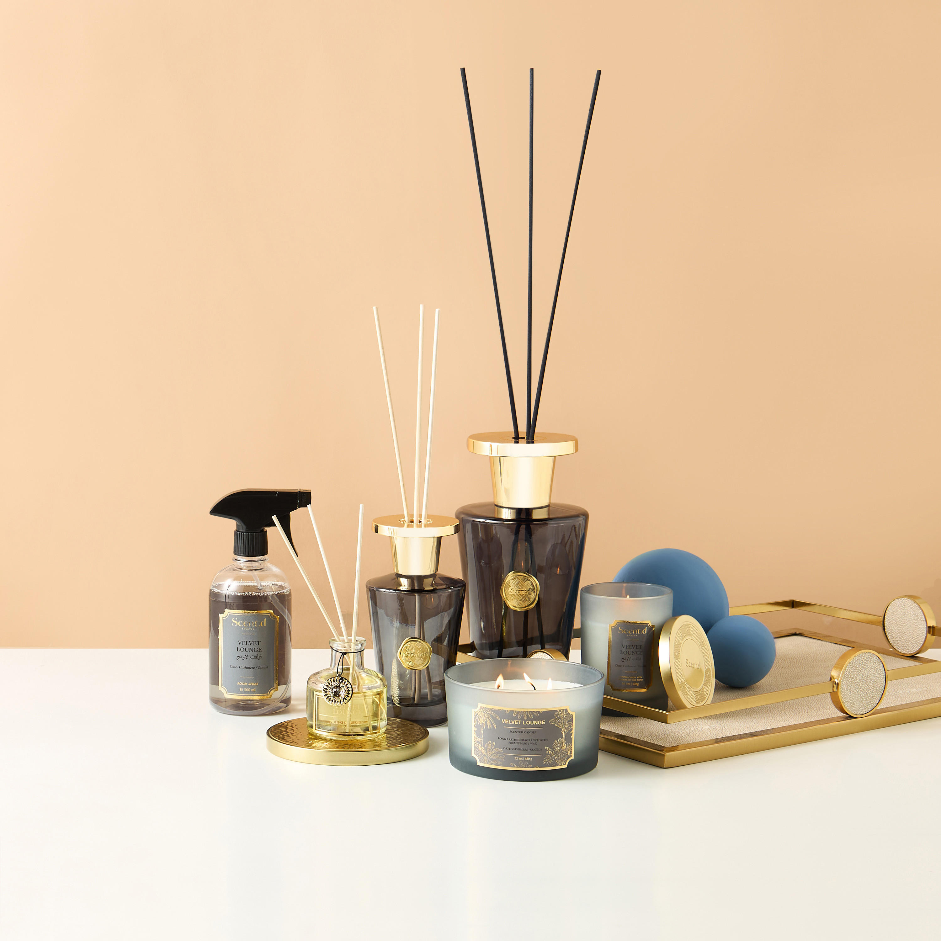 موزع عطور بالأعواد فيلفت لاونج من سنت.د لندن - 300 مل-household-homefragrance-reeddiffusers-image-5
