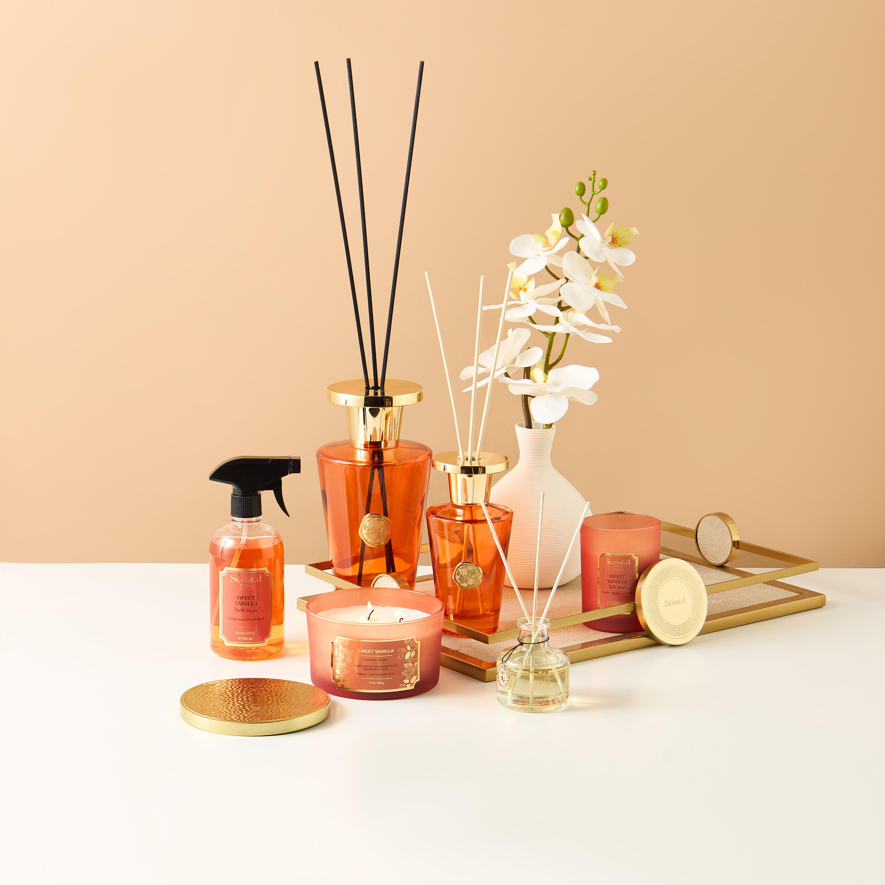 موزع عطور بالأعواد فيلفت لاونج من سنت.د لندن - 300 مل-household-homefragrance-reeddiffusers-image-1