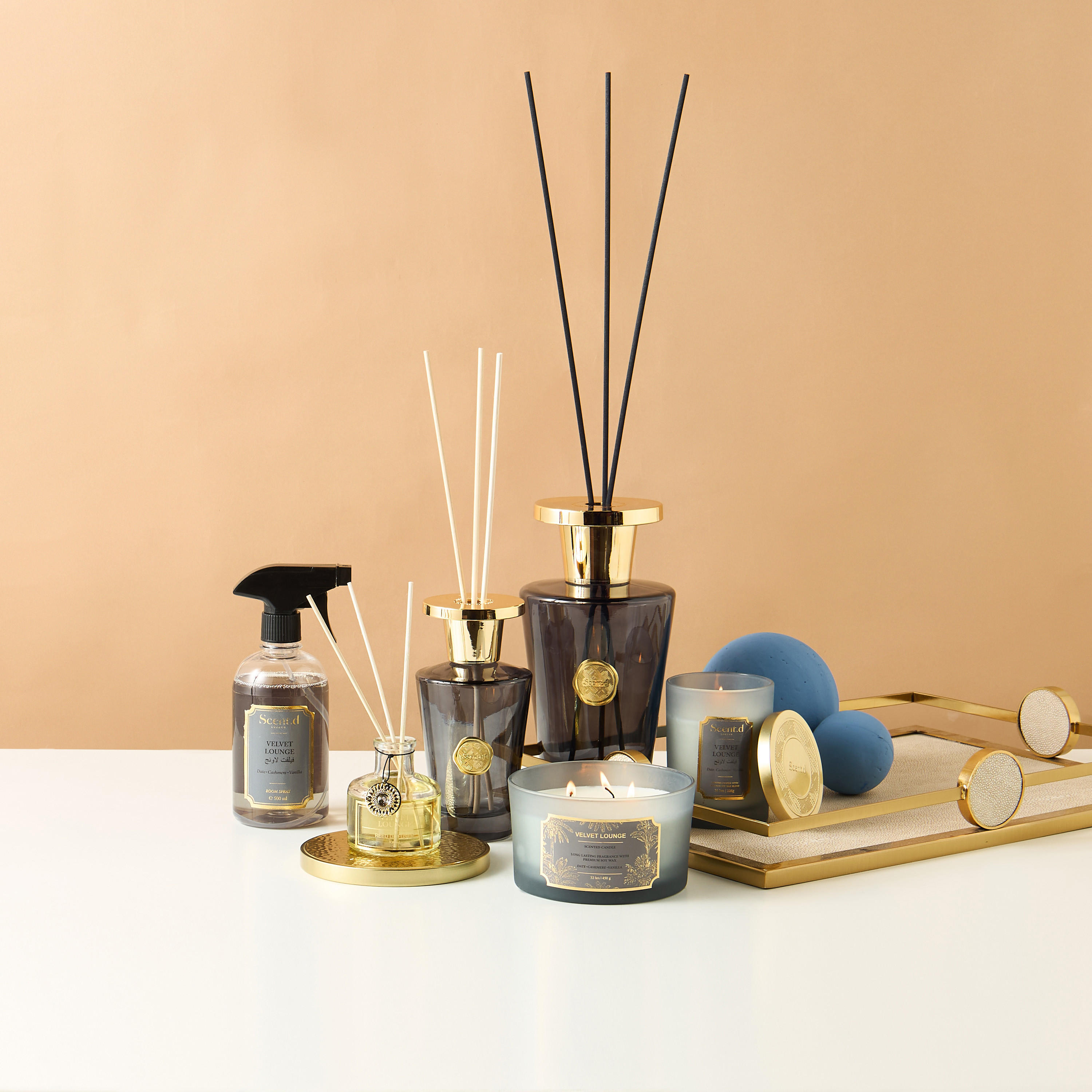 موزع عطور أعواد قصب لندن فيلفيت لاونج من سينتيد - 1000 مل-household-homefragrance-reeddiffusers-image-1