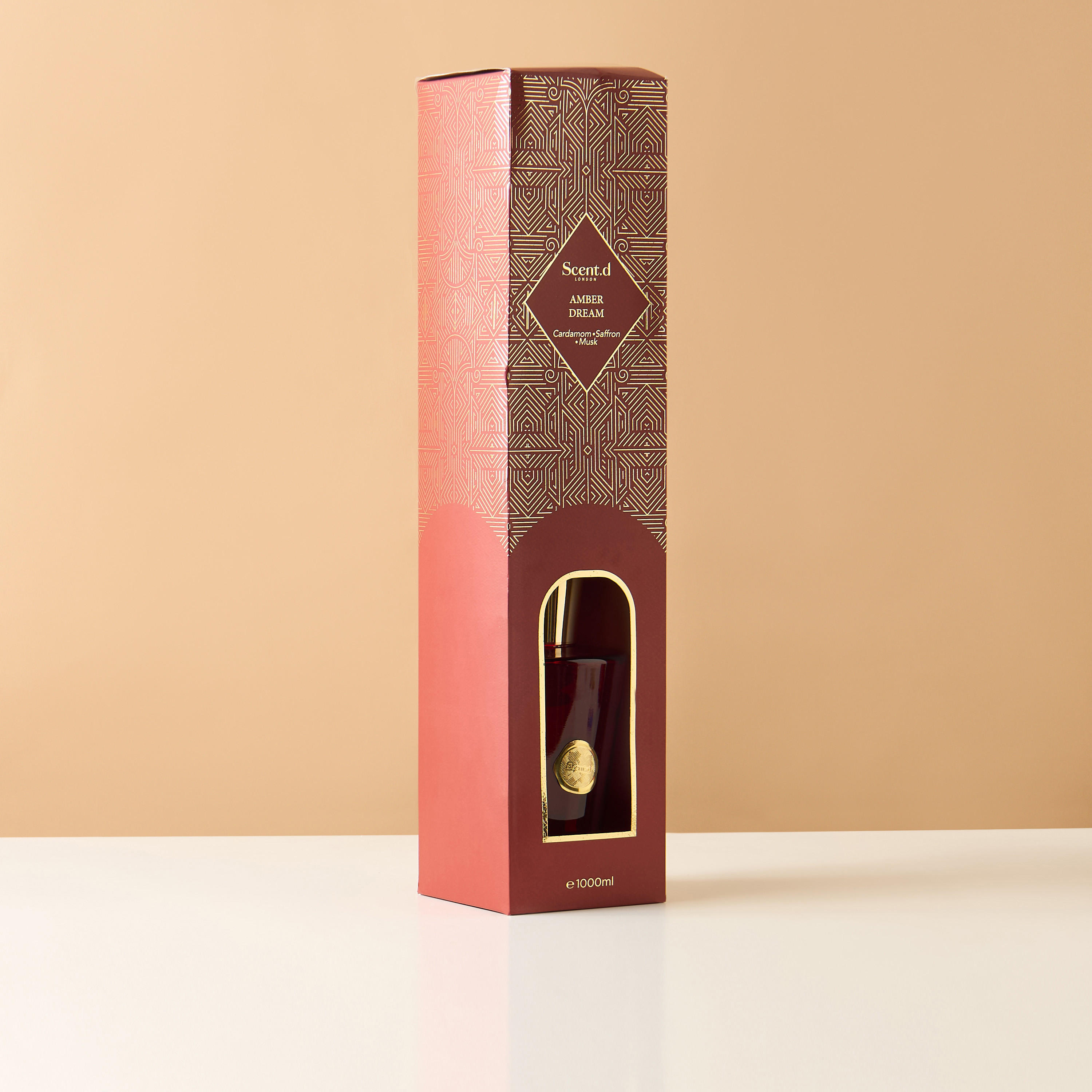 Scent.d London Amber Dream Reed Diffuser - 1000 ml-household-homefragrance-reeddiffusers-image-4