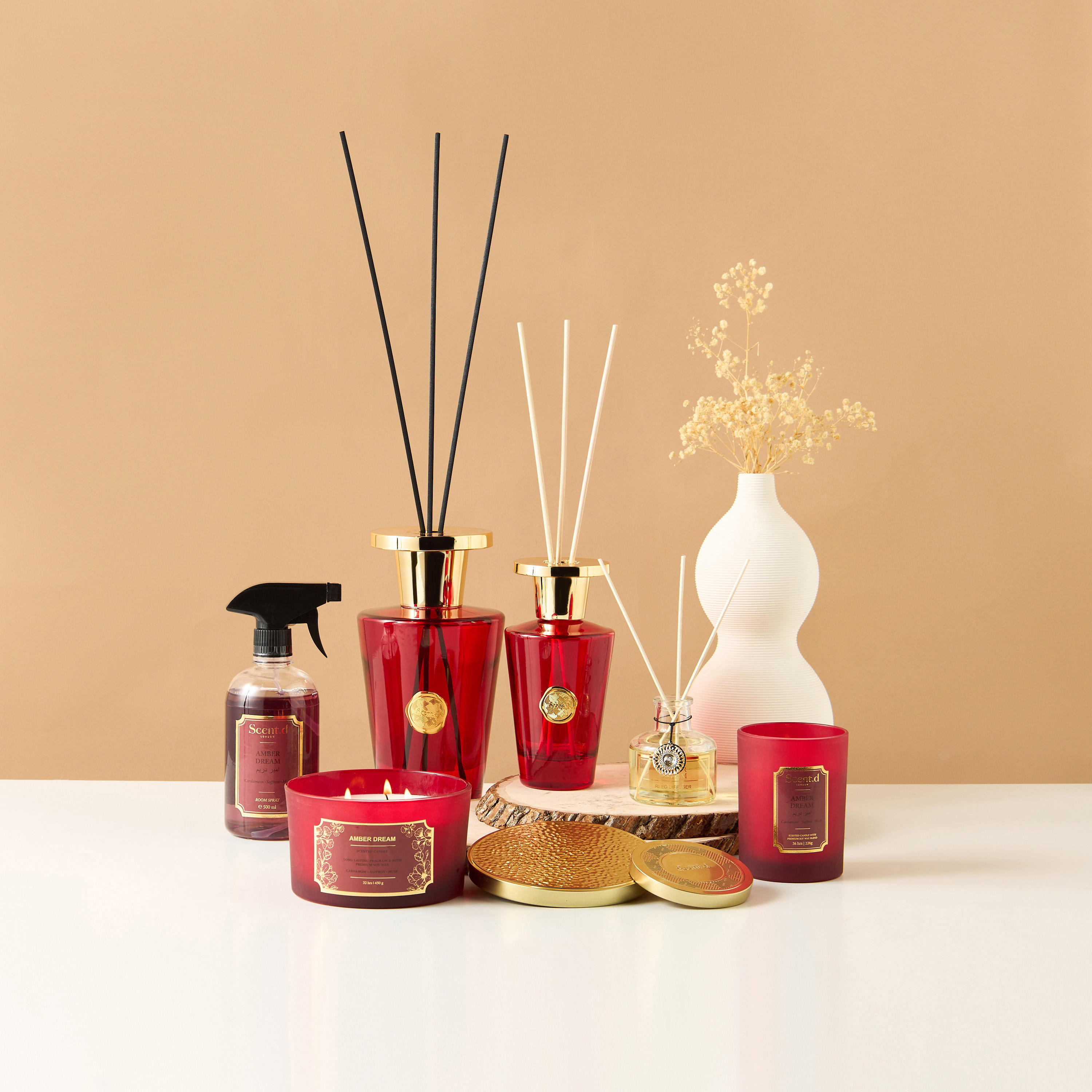 Scent.d London Amber Dream Reed Diffuser - 1000 ml-household-homefragrance-reeddiffusers-image-5