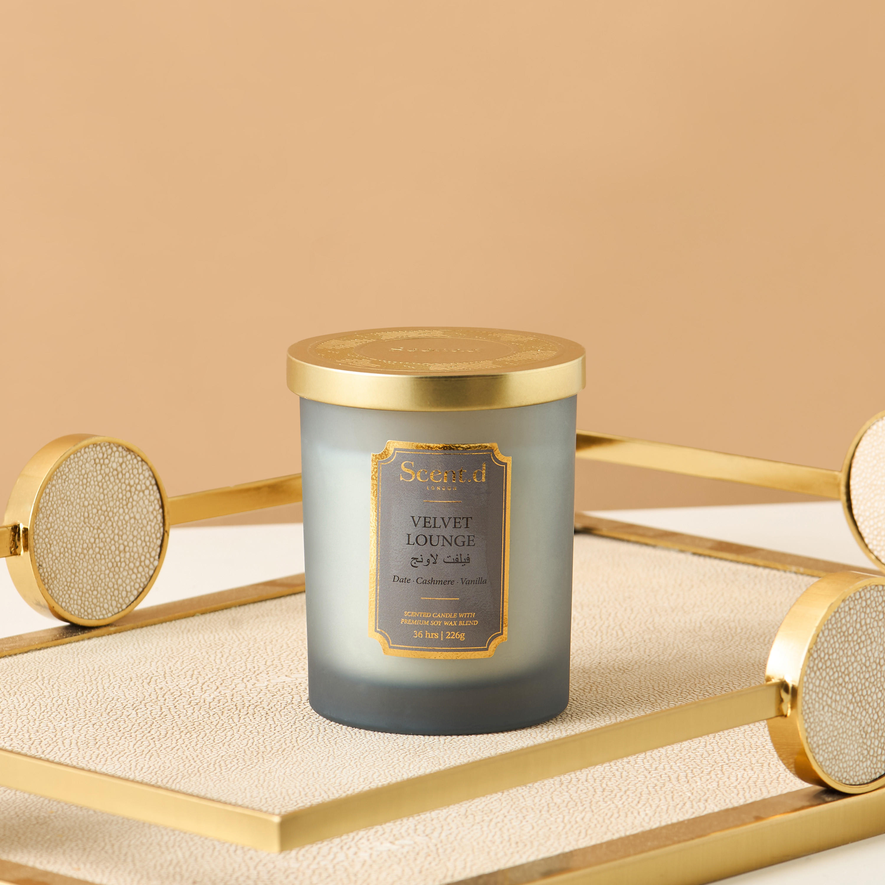 Scent.d Arabian Jasmine Scented Jar Candle - 226 gms-household-homefragrance-candles-image-2
