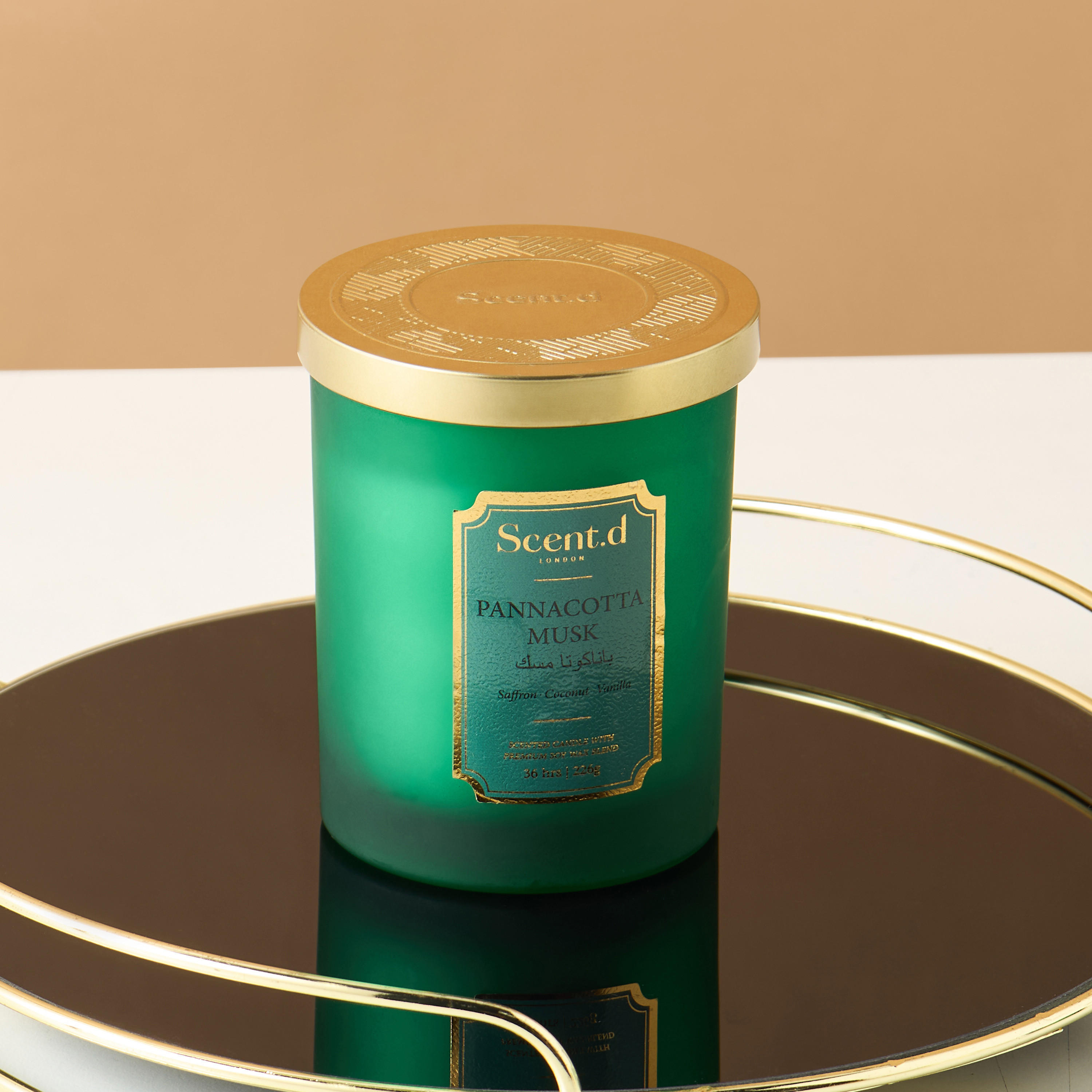 Scent.d Arabian Jasmine Scented Jar Candle - 226 gms-household-homefragrance-candles-image-3