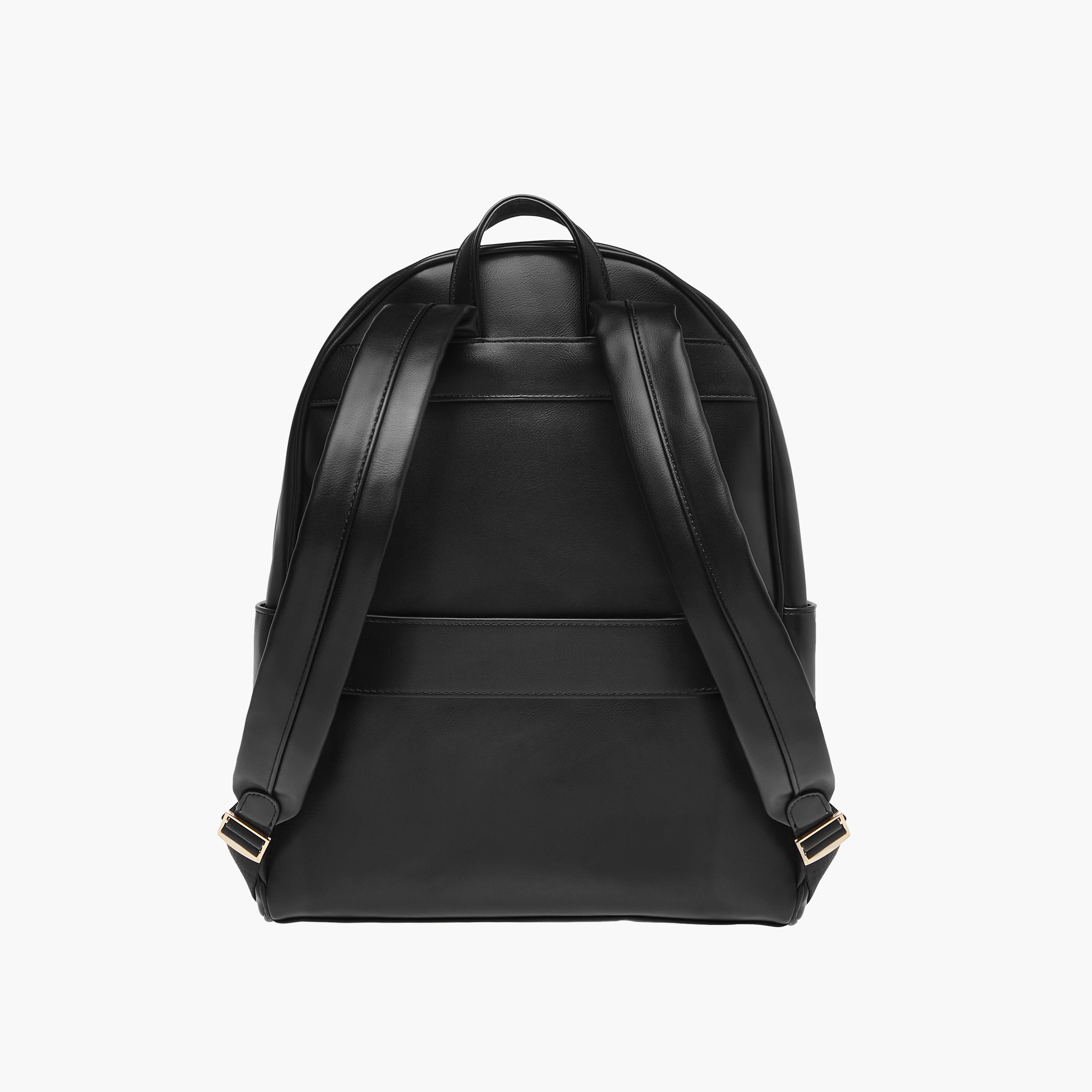 شنطة ظهر كاروهات بسحاب إغلاق وحزام قابل للتعديل تيا من ساشا-women-bagsandwallets-backpacks-image-4