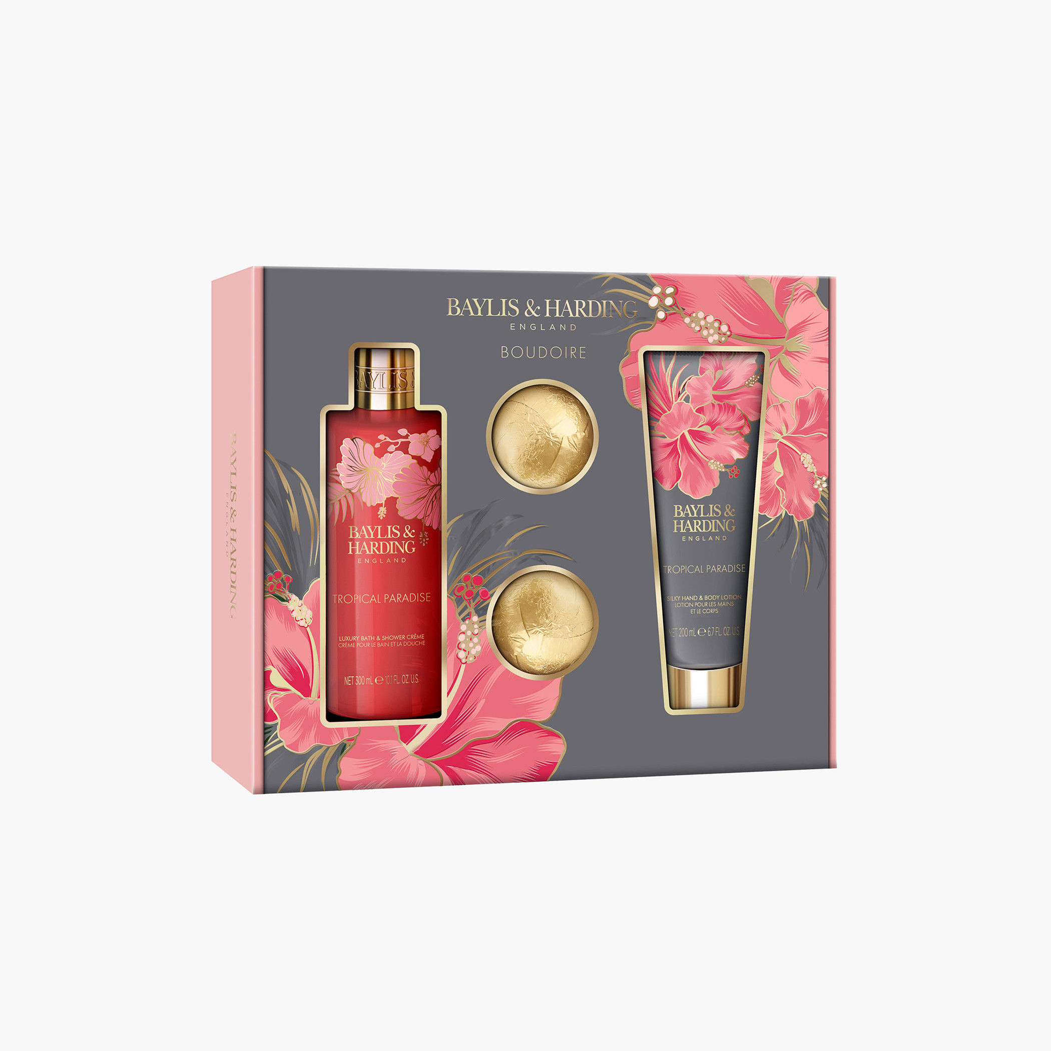 مجموعة هدايا مستحضرات الاستحمام الفاخرة قطعتين بودوير من بايليس آند هاردينج-beautyandpersonalcare-bathandbody-giftsets-image-2