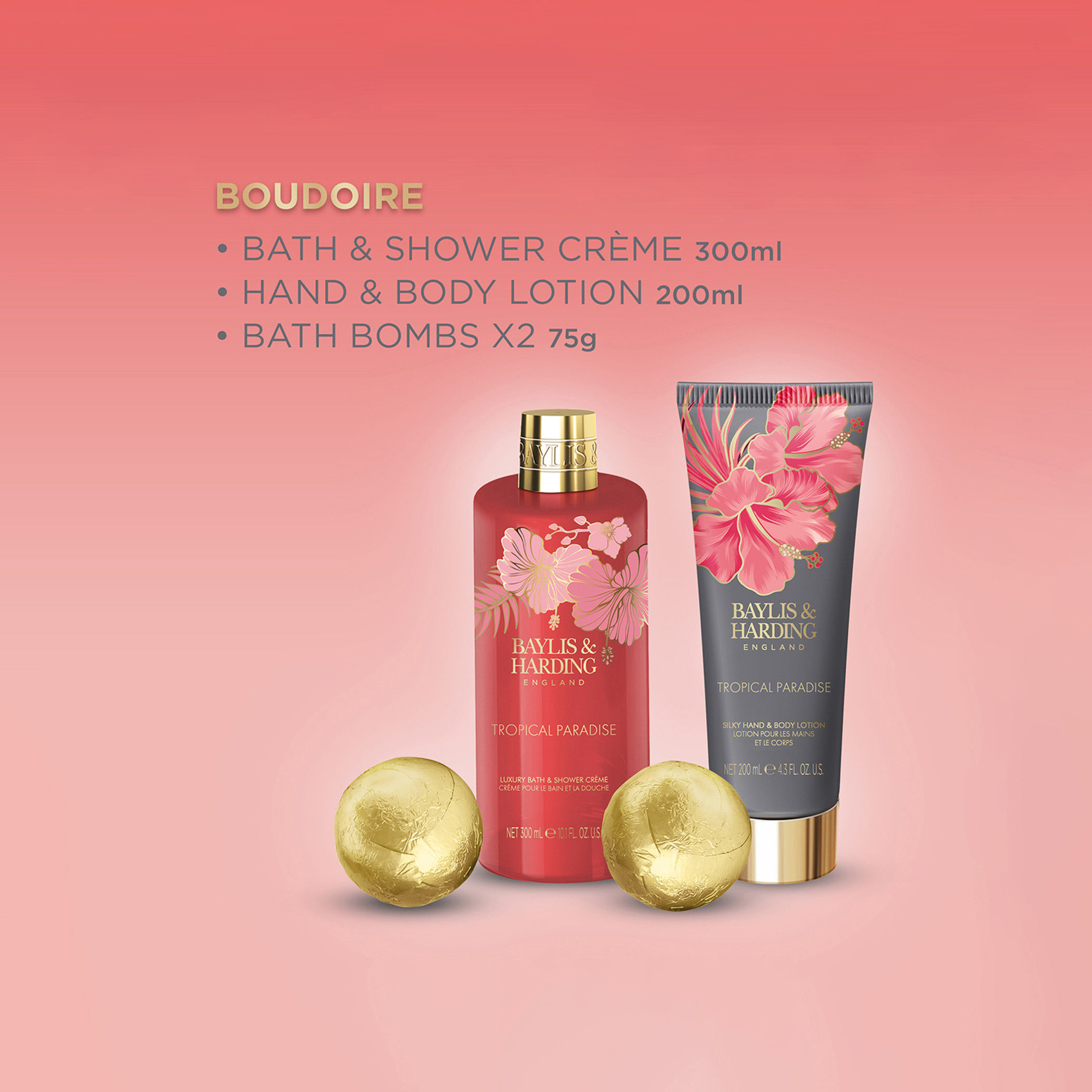 مجموعة هدايا مستحضرات الاستحمام الفاخرة قطعتين بودوير من بايليس آند هاردينج-beautyandpersonalcare-bathandbody-giftsets-image-4