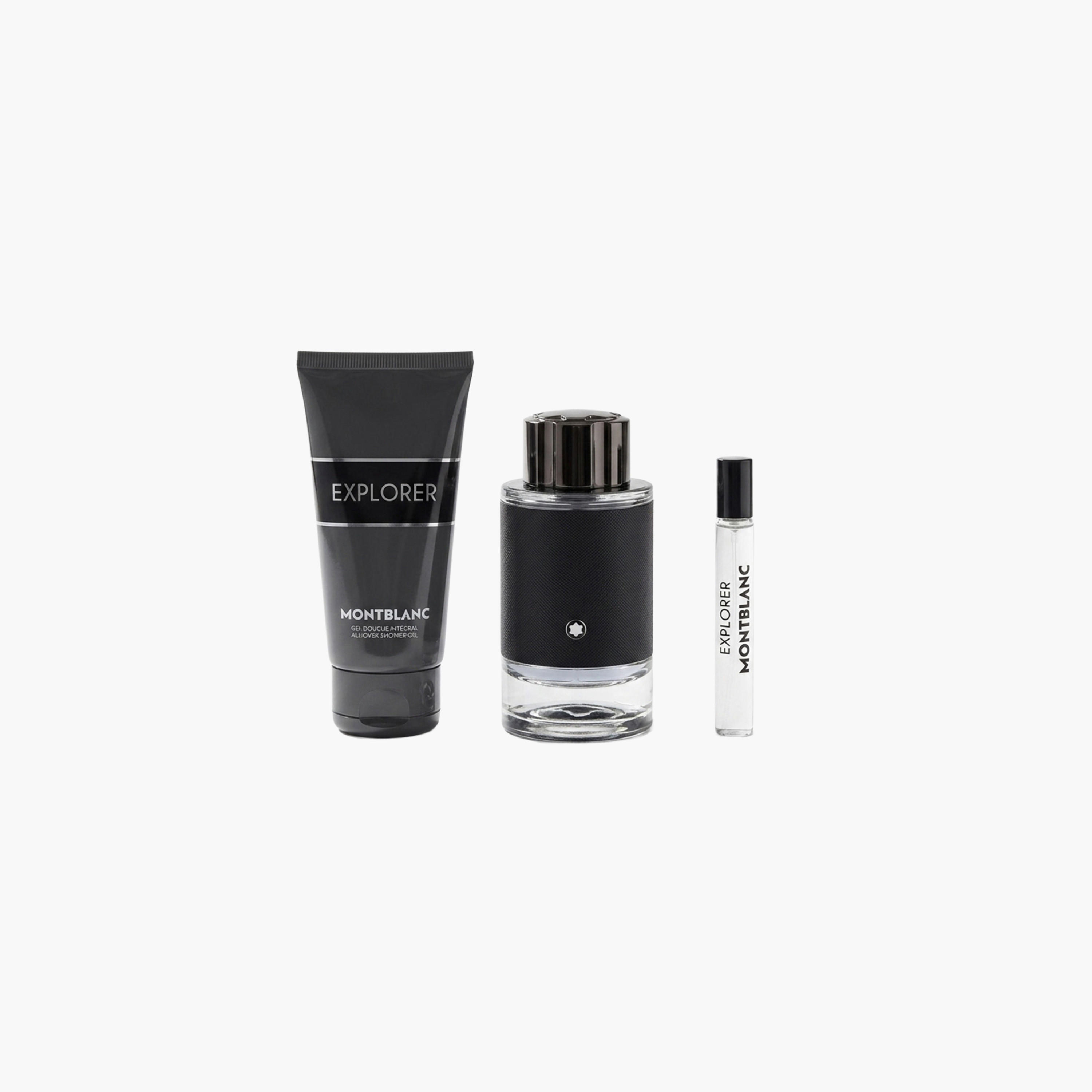 Montblanc Explorer 3-Piece Eau de Parfum and Shower Gel Set for Men-beautyandpersonalcare-giftsets-image-1