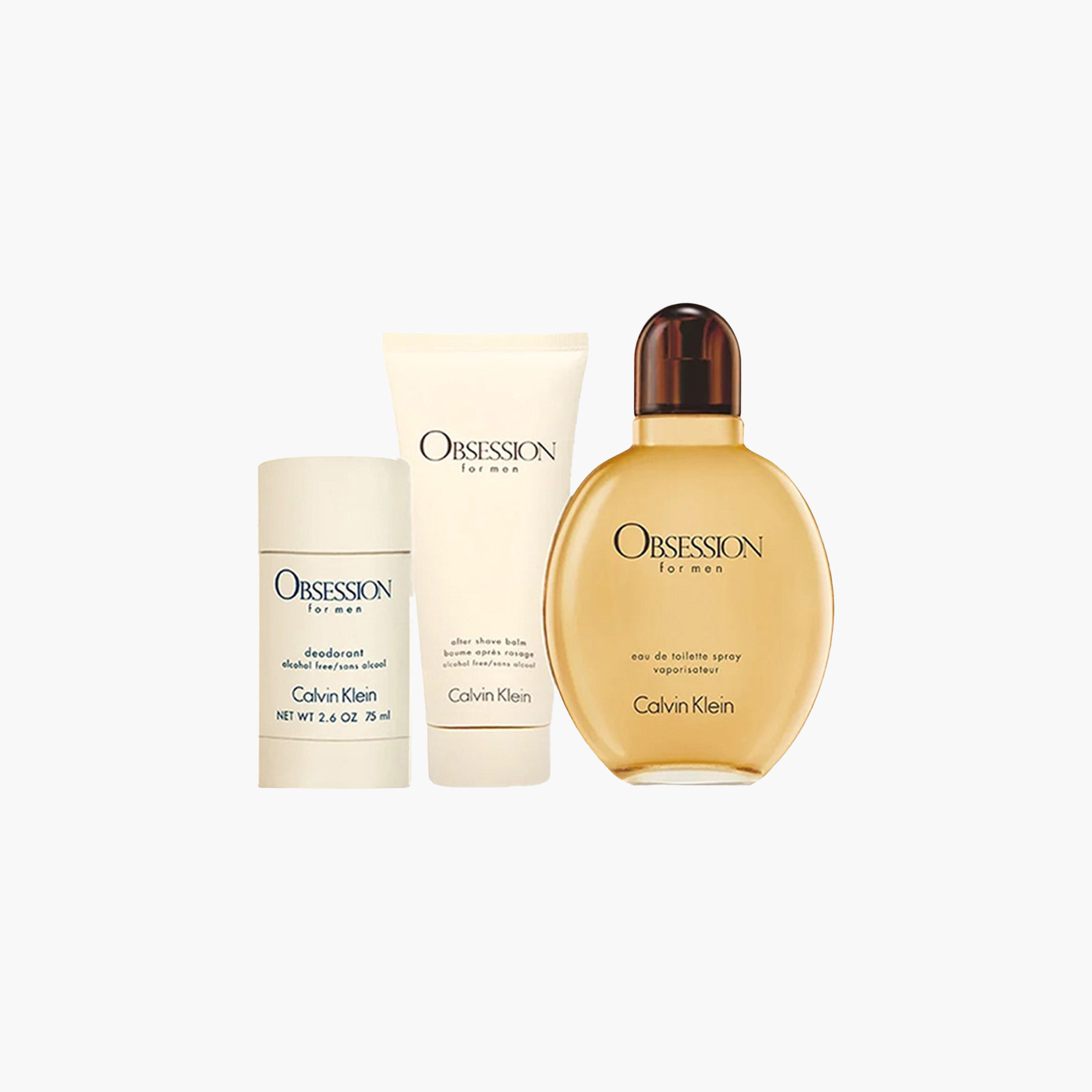 Calvin Klein Obsession 3-Piece Fragrance Set for Men-beautyandpersonalcare-giftsets-image-1
