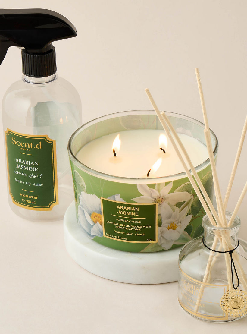 Scent.d London 3-Piece Arabian Jasmine Home Fragrance Gift Set-household-homefragrance-fragrancegiftset-image-3