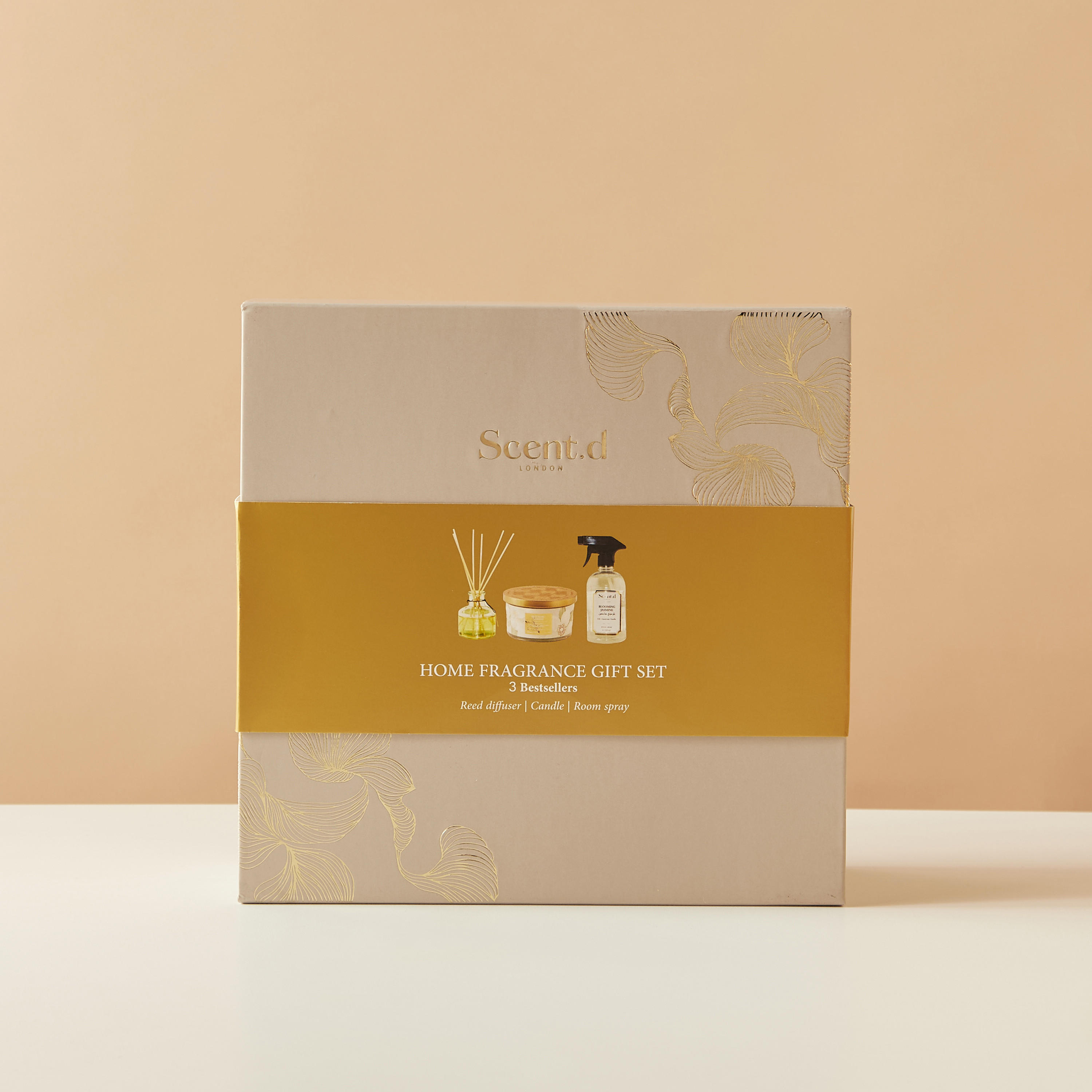 Scent.d London 3-Piece Arabian Jasmine Home Fragrance Gift Set-household-homefragrance-fragrancegiftset-image-6