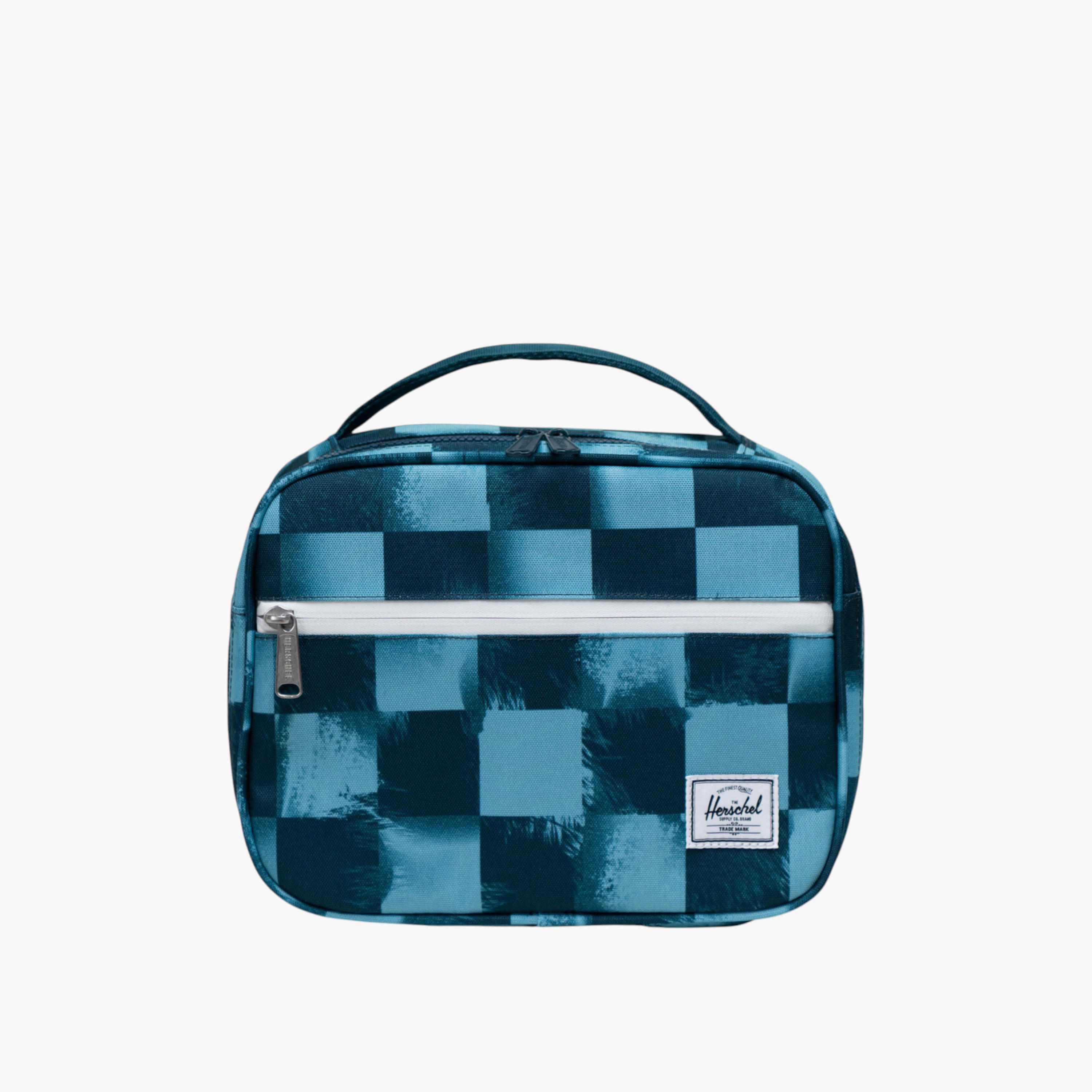 Herschel Supply Co Checked Insulated Lunch Box with Zip Closure-school-lunchessentials-lunchbags-image-1