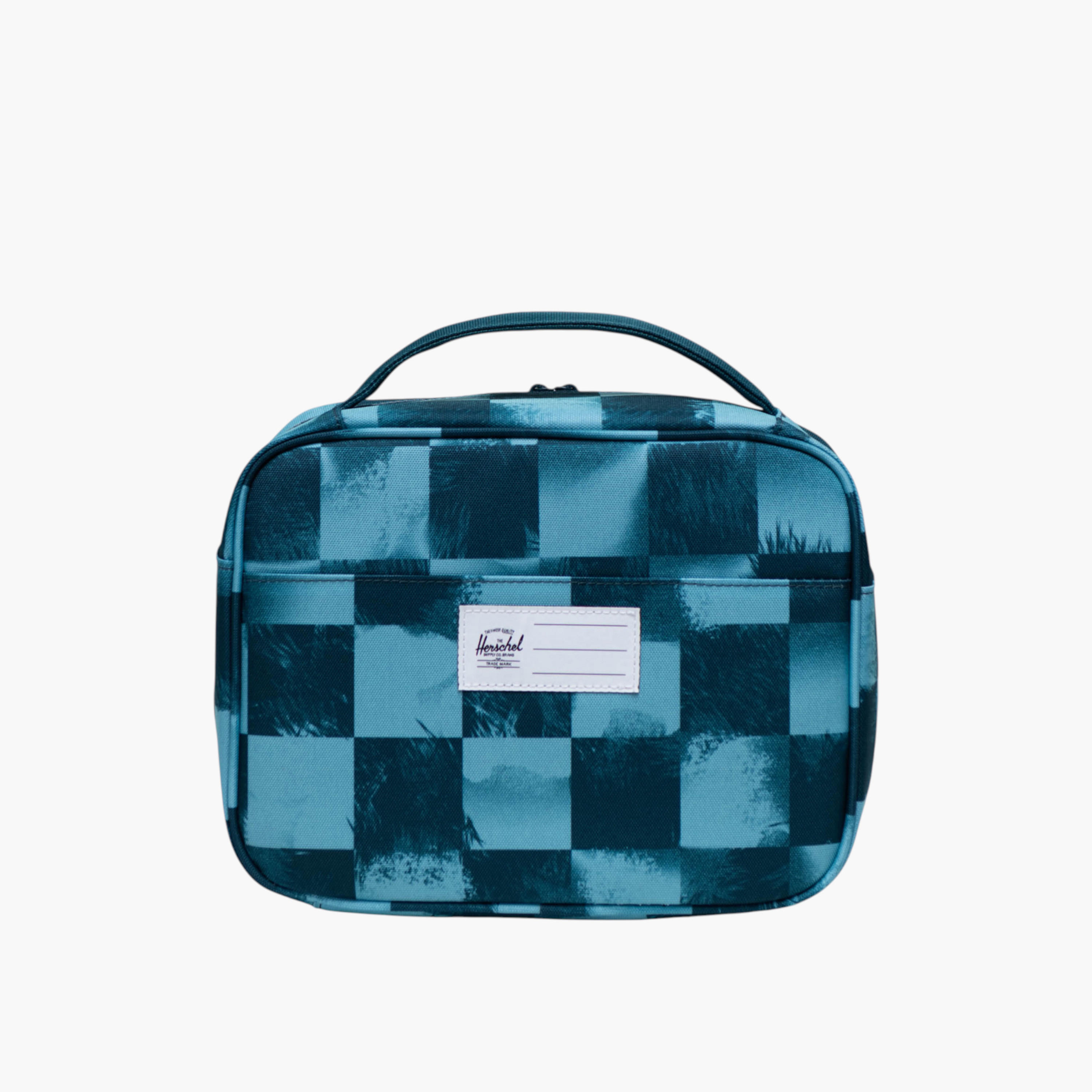 Herschel Supply Co Checked Insulated Lunch Box with Zip Closure-school-lunchessentials-lunchbags-image-3