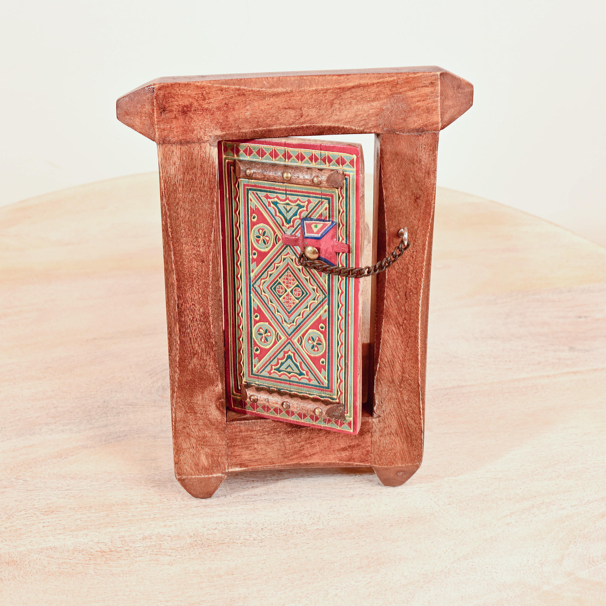 ديكور باب بتصميم الثقافة السعودية من هوم كارفينج - 30x23 سم-household-decor-decorativeobjectsandsculptures-image-2