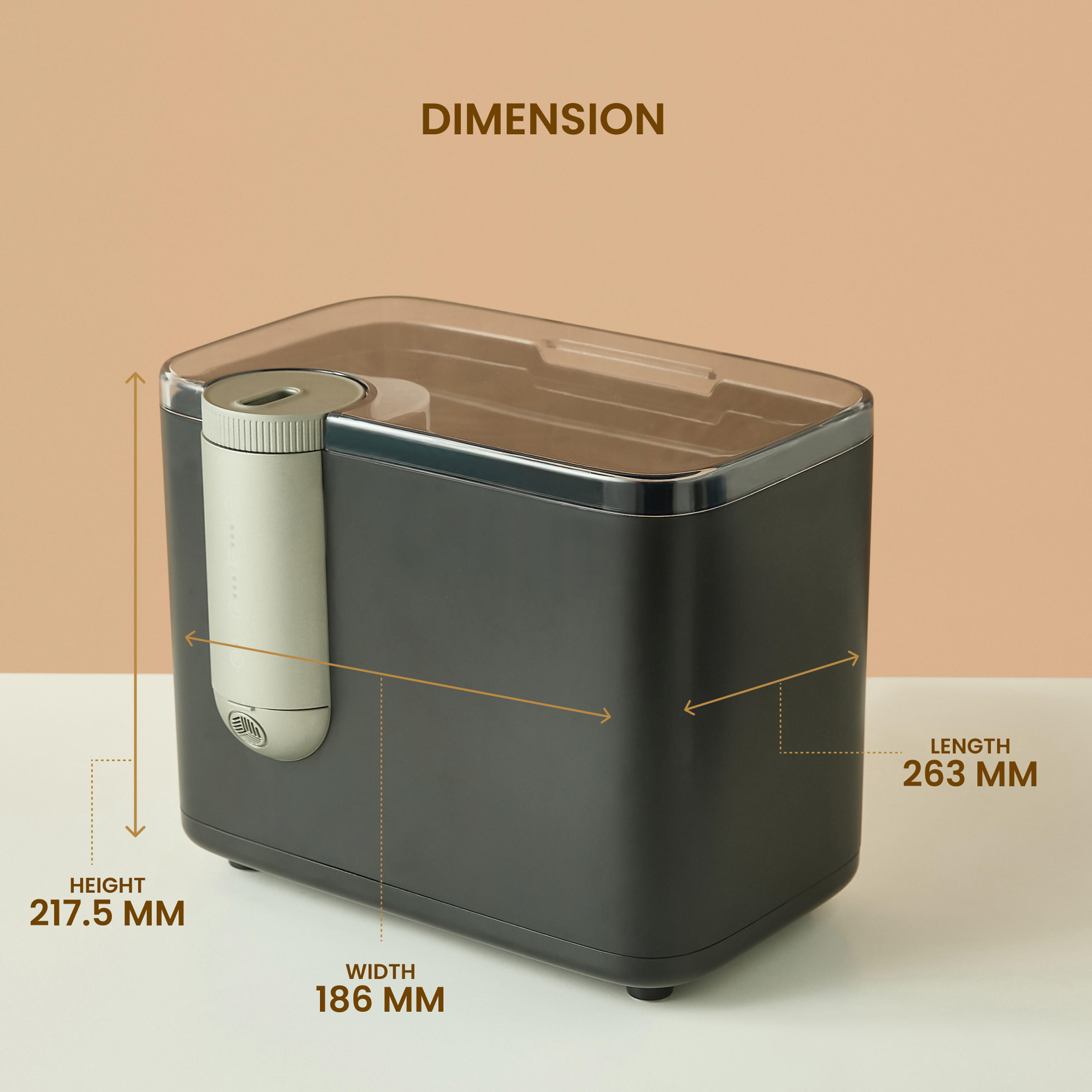 جهاز ترطيب كهربائي بالموجات فوق الصوتية من ماجيستيك - 4.5 لتر-household-homefragrance-airrevitalisersandhumidifiers-image-7