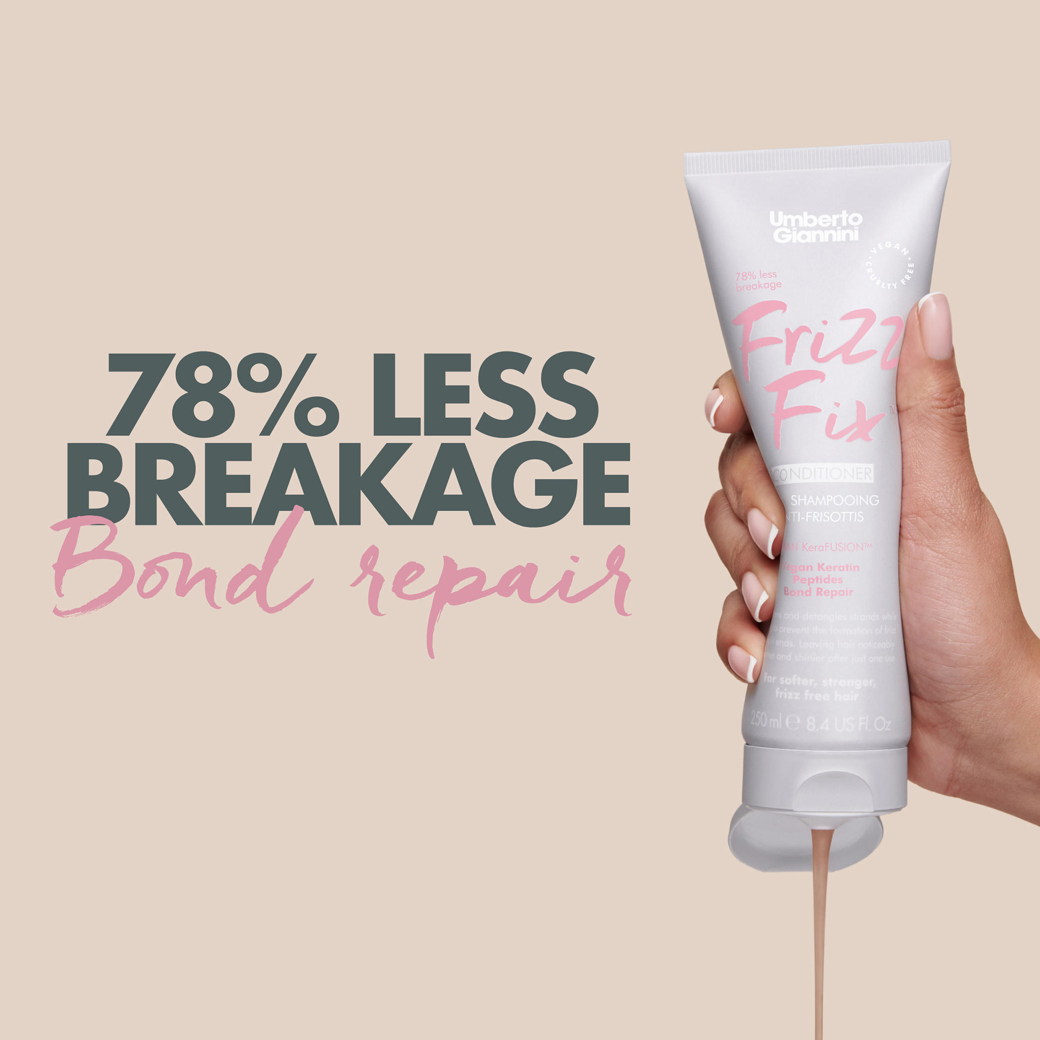 Umberto Giannini Frizz Fix Conditioner - 250 ml-beautyandpersonalcare-hair-haircare-conditioners-image-4