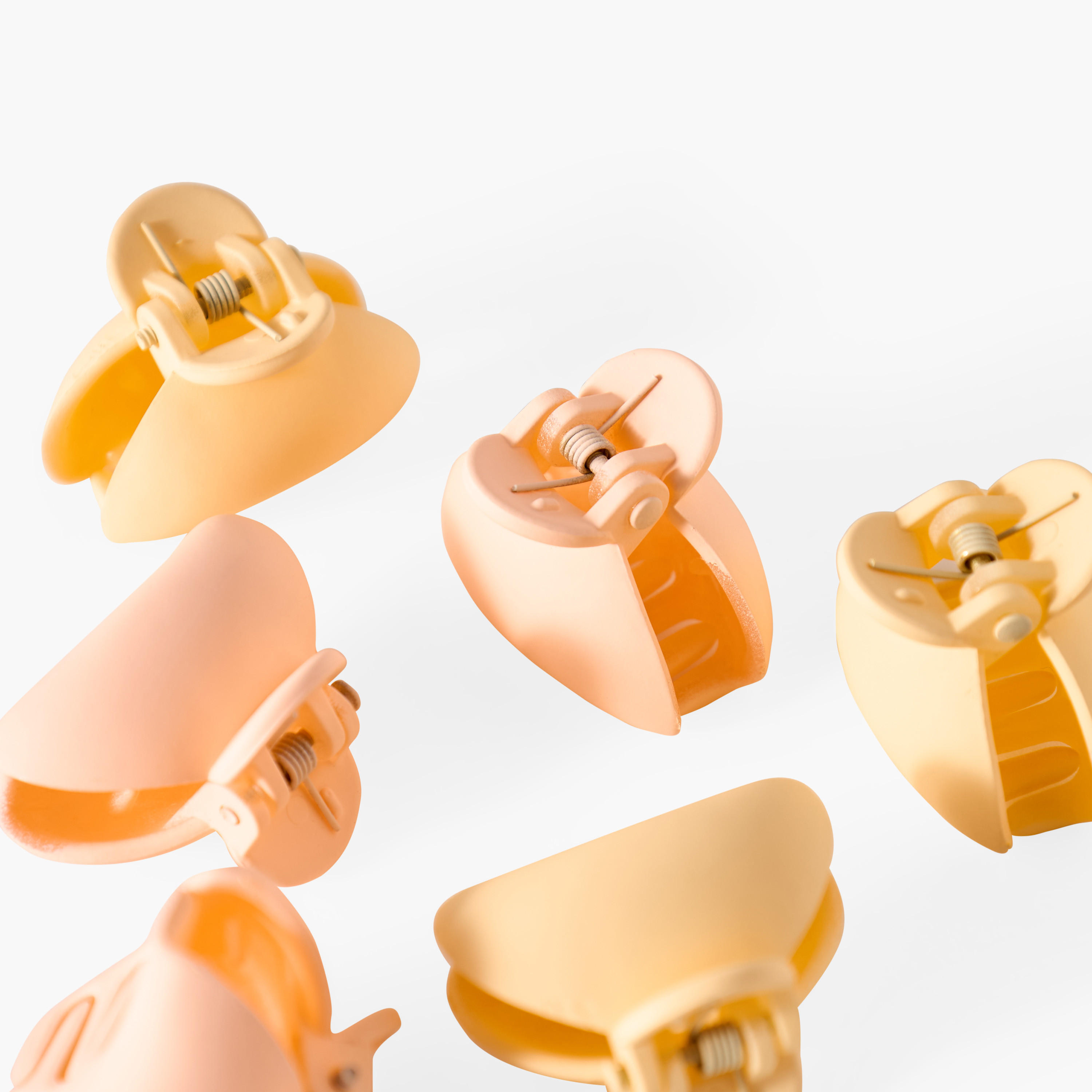 مشابك شعر سادة - طقم 6 قطع-women-hairaccessories-clamps-image-5
