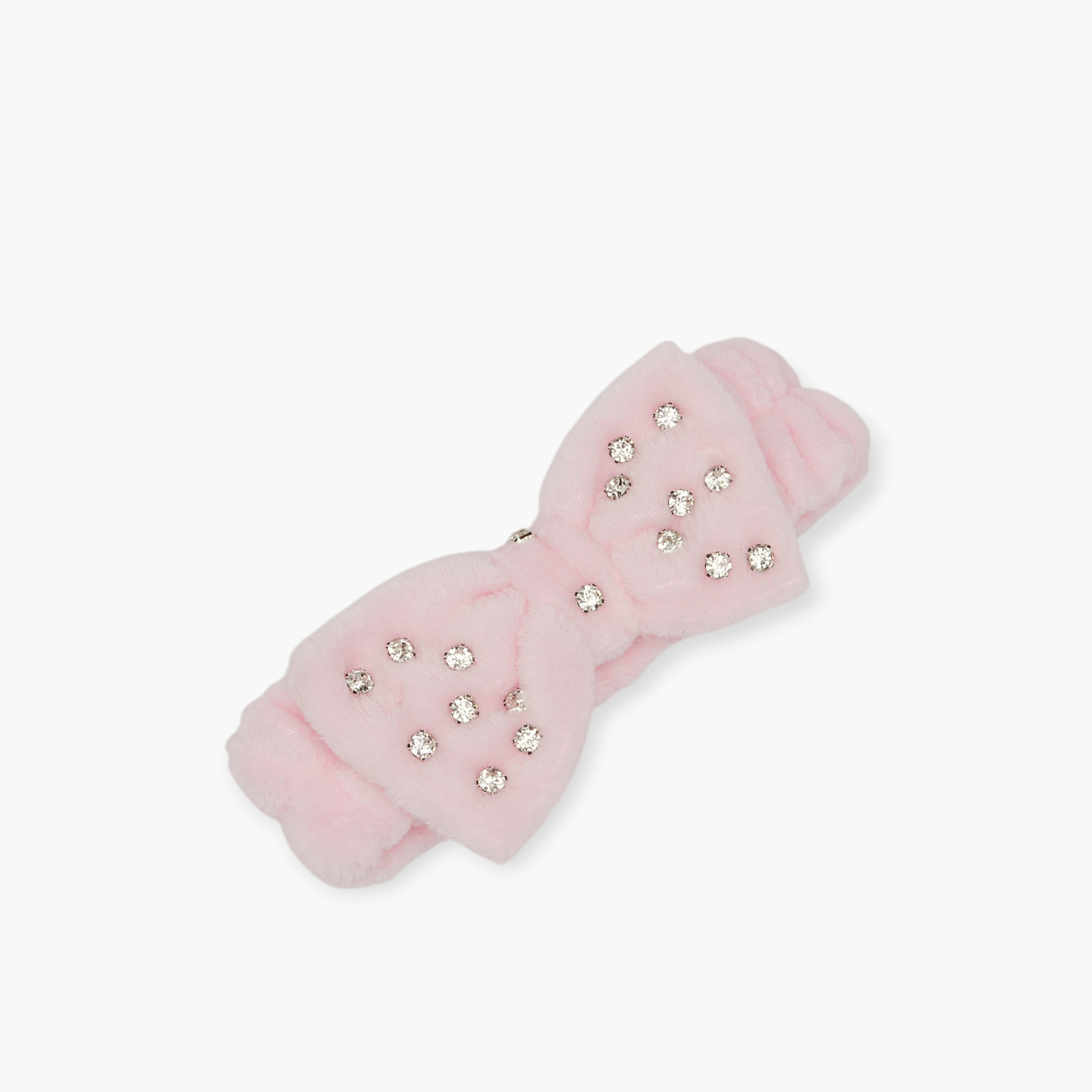 MAYIM-MAYIM Rhinestone Embellished Plush Headband-beautyandpersonalcare-makeup-brushesandaccessories-accessories-image-2
