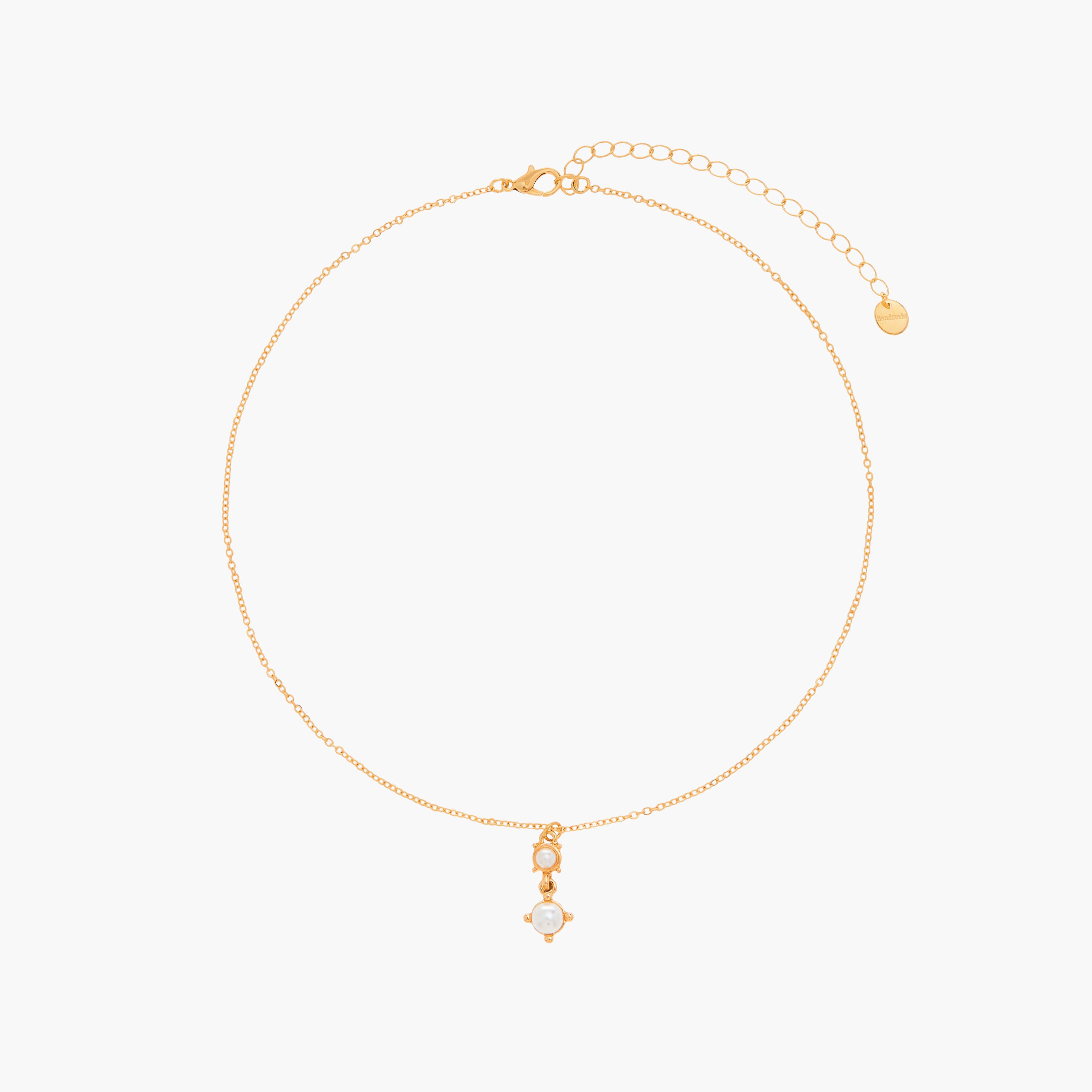 عقد بدلّاية مرصعة مع تفاصيل لؤلؤ ومشبك إغلاق-women-watchesandjewellery-jewellery-necklacesandpendants-image-1
