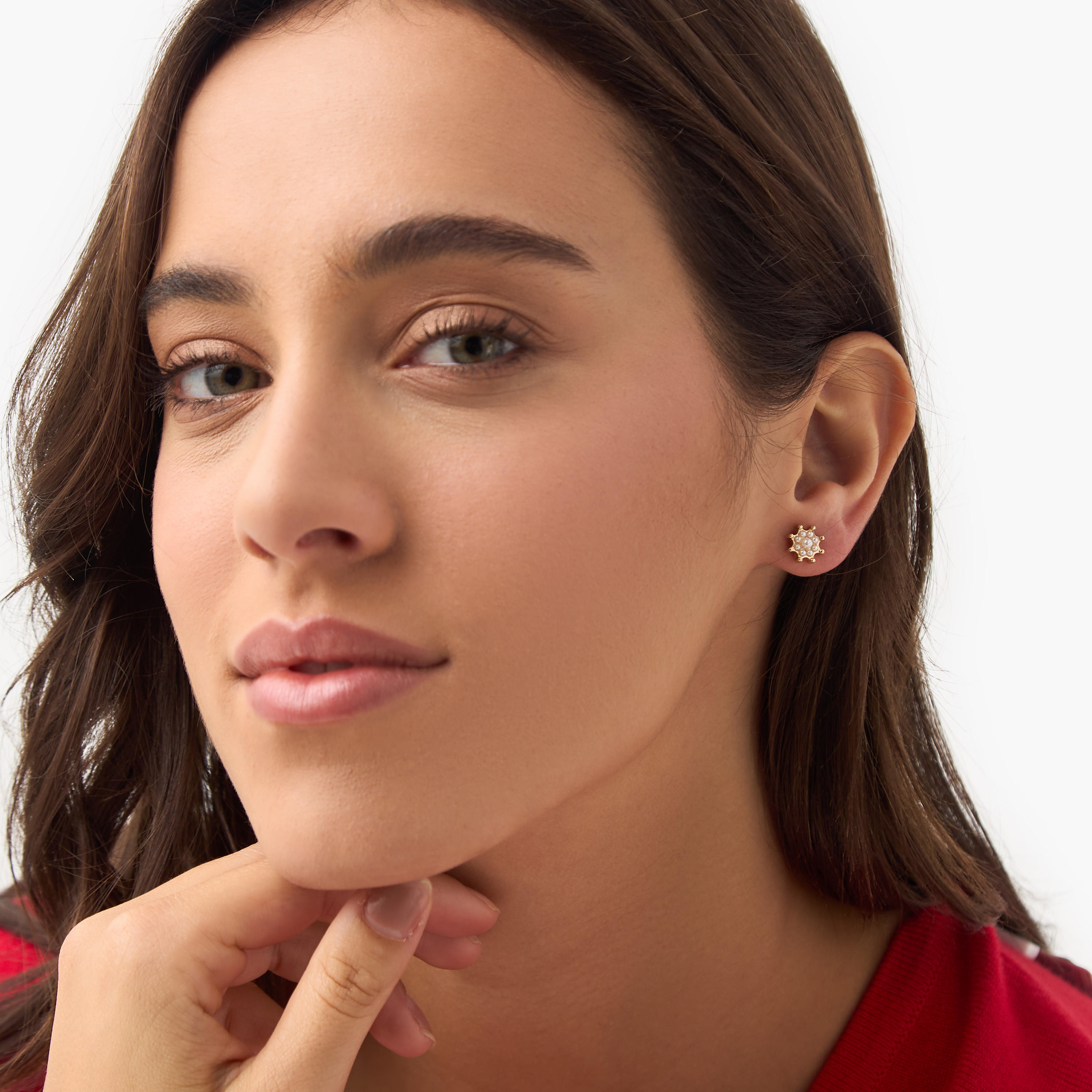 Embellished Stud Earrings with Pushback Closure - Set of 9-women-watchesandjewellery-jewellery-earrings-image-2