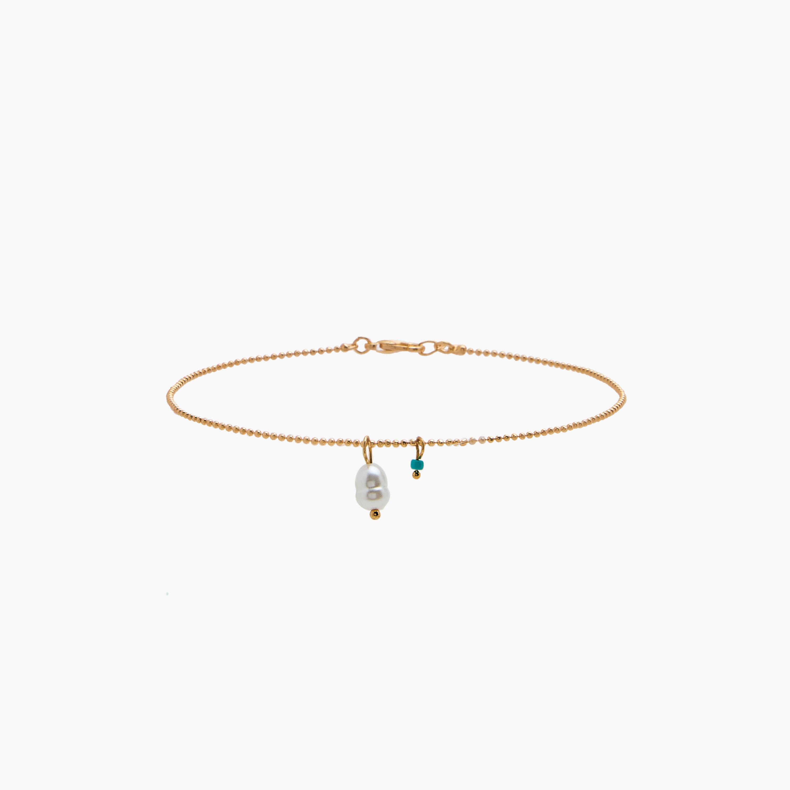 Metallic Anklet with Lobster Clasp Closure - Set of 3-women-watchesandjewellery-jewellery-anklets-image-5