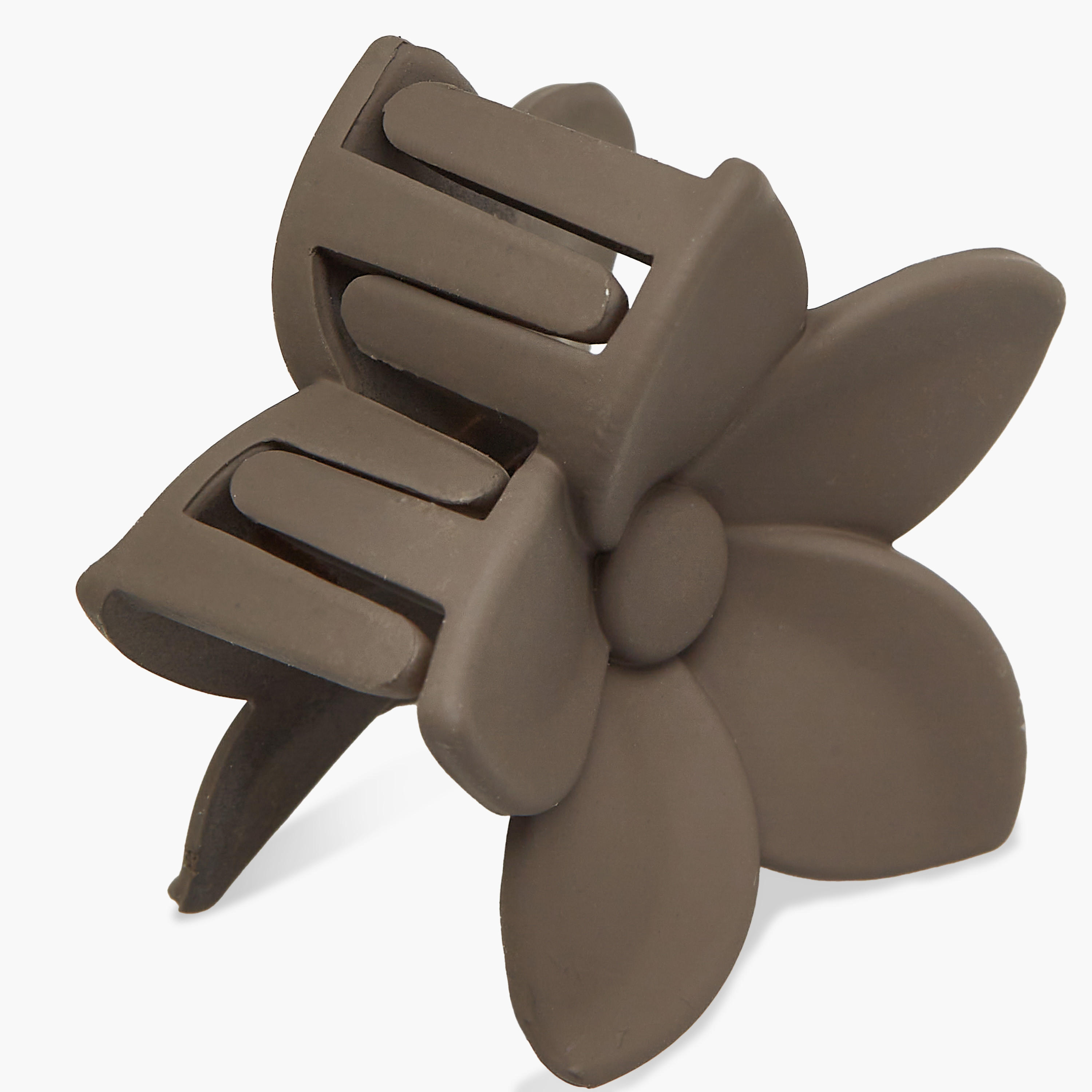 Solid Floral Shaped Hair Clamp - Set of 3-women-hairaccessories-clamps-image-6