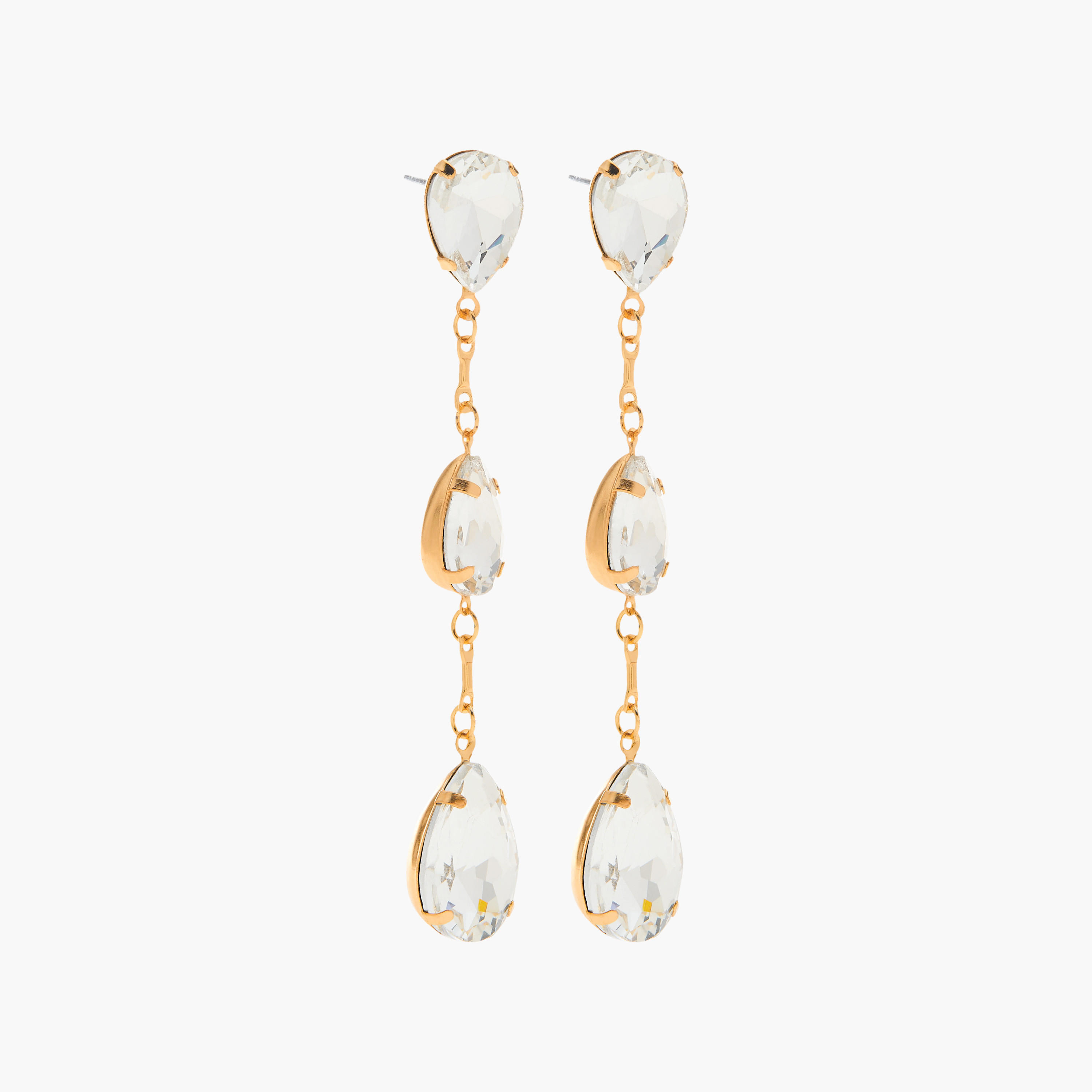 حلقان متدليّة مرصّعة بمكبس إغلاق خلفي-women-watchesandjewellery-jewellery-earrings-image-3